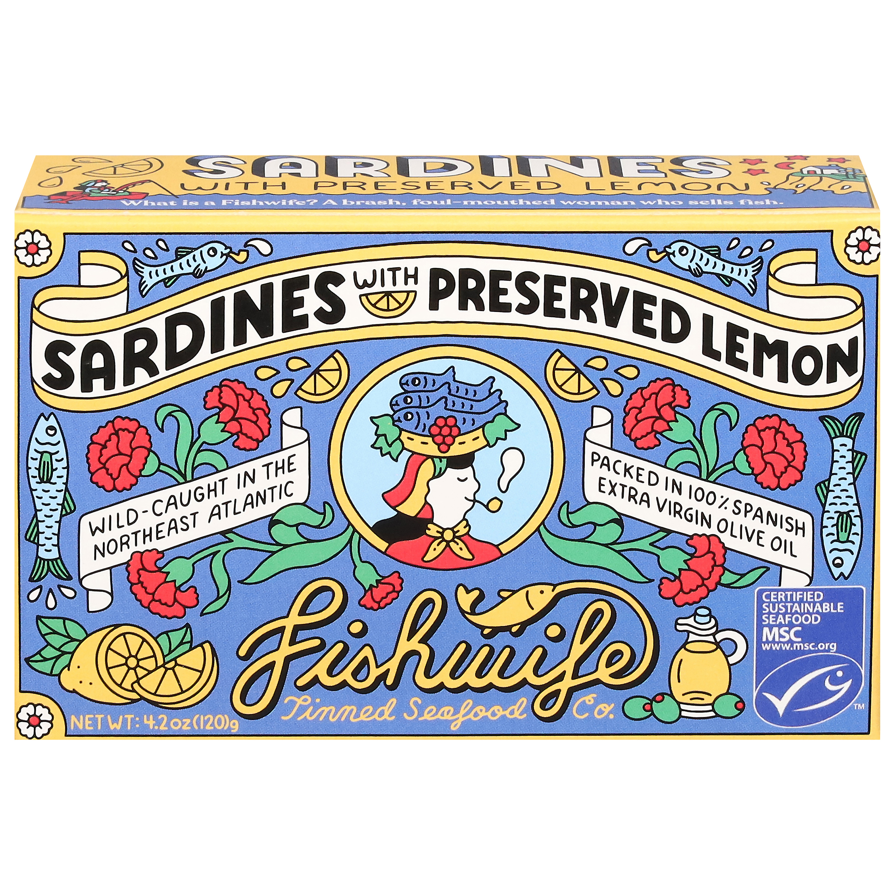 Fishwife Sardines with Preserved Lemon