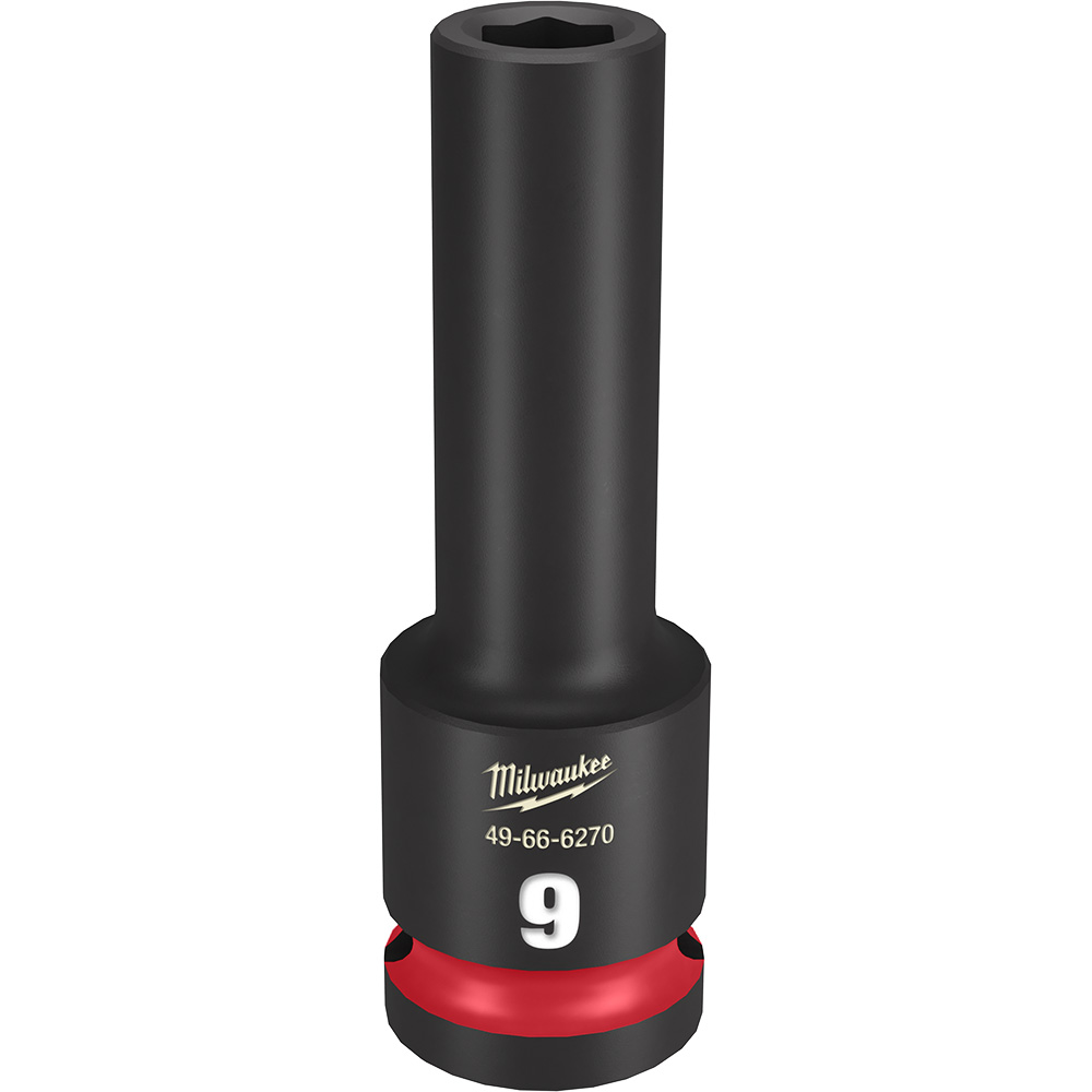 SHOCKWAVE Impact Duty 1/2" Drive 9MM Deep 6 Point Socket