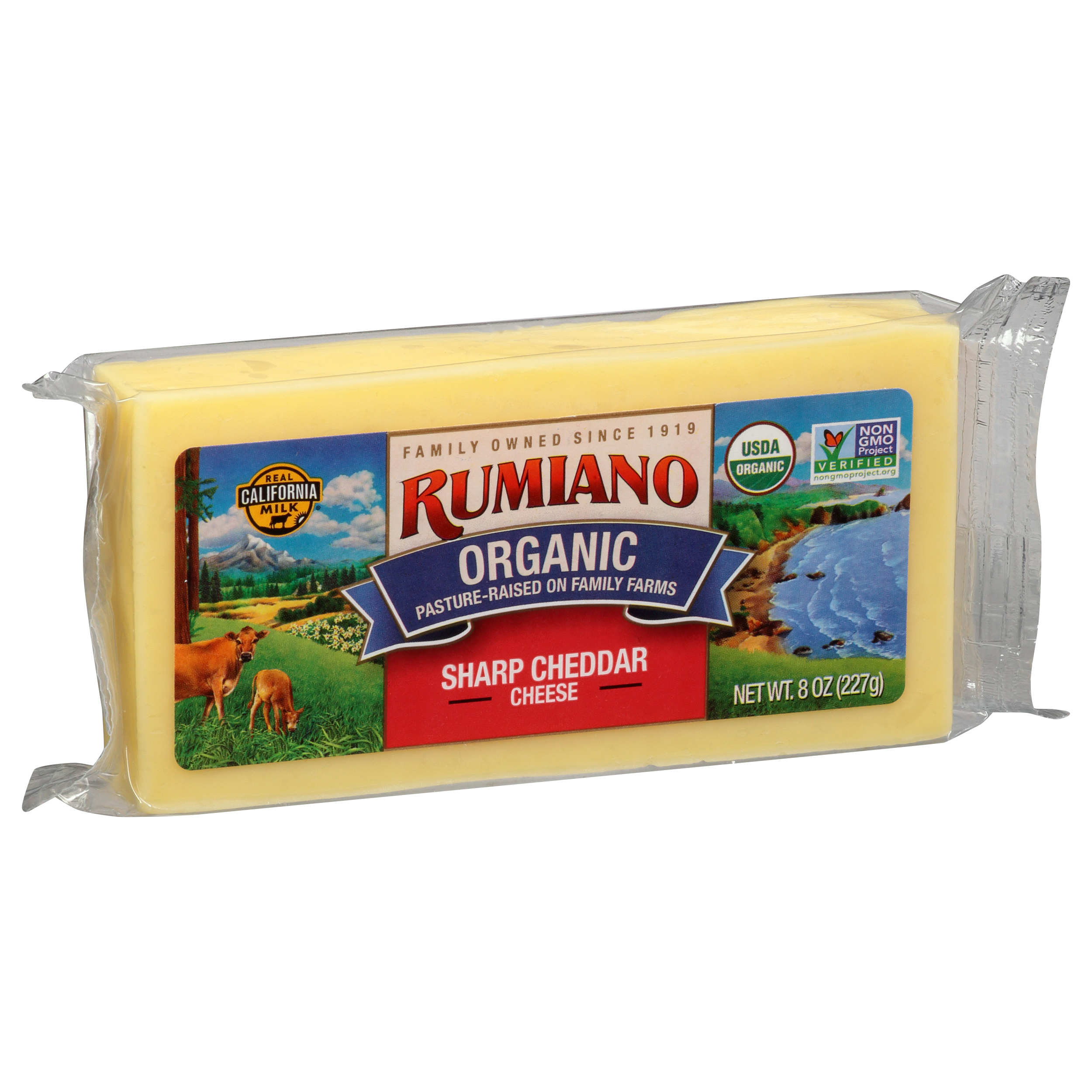 Rumiano Organic Sharp Cheddar Cheese