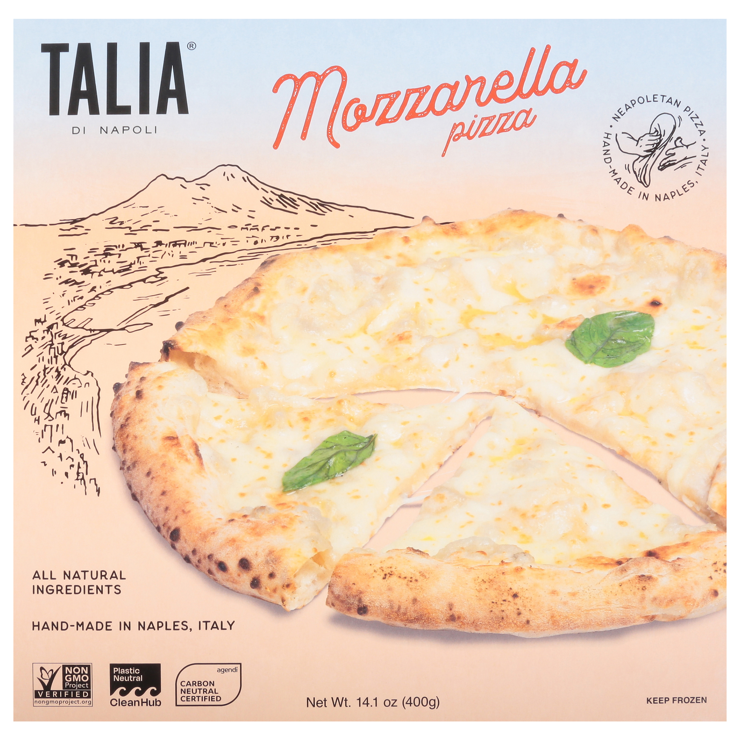 Talia di Napoli Mozzarella Pizza
