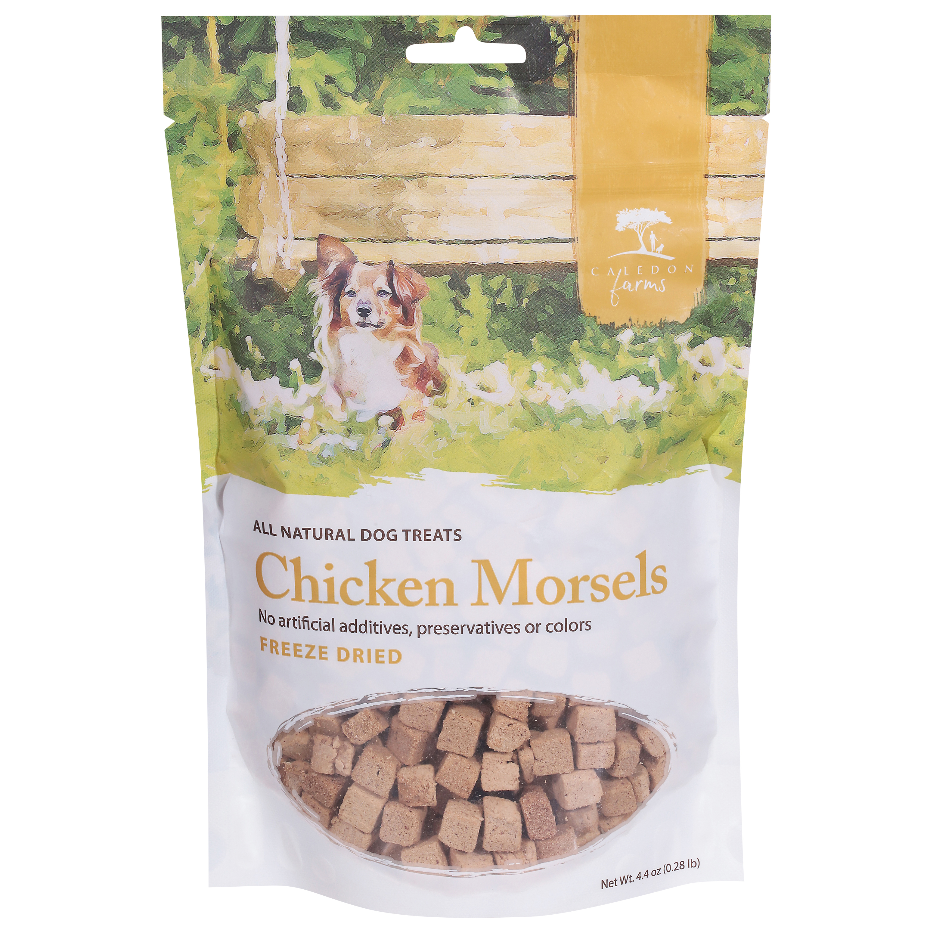 Caledon Farms All Natural Freeze Dried Chicken Morsels Dog Treats