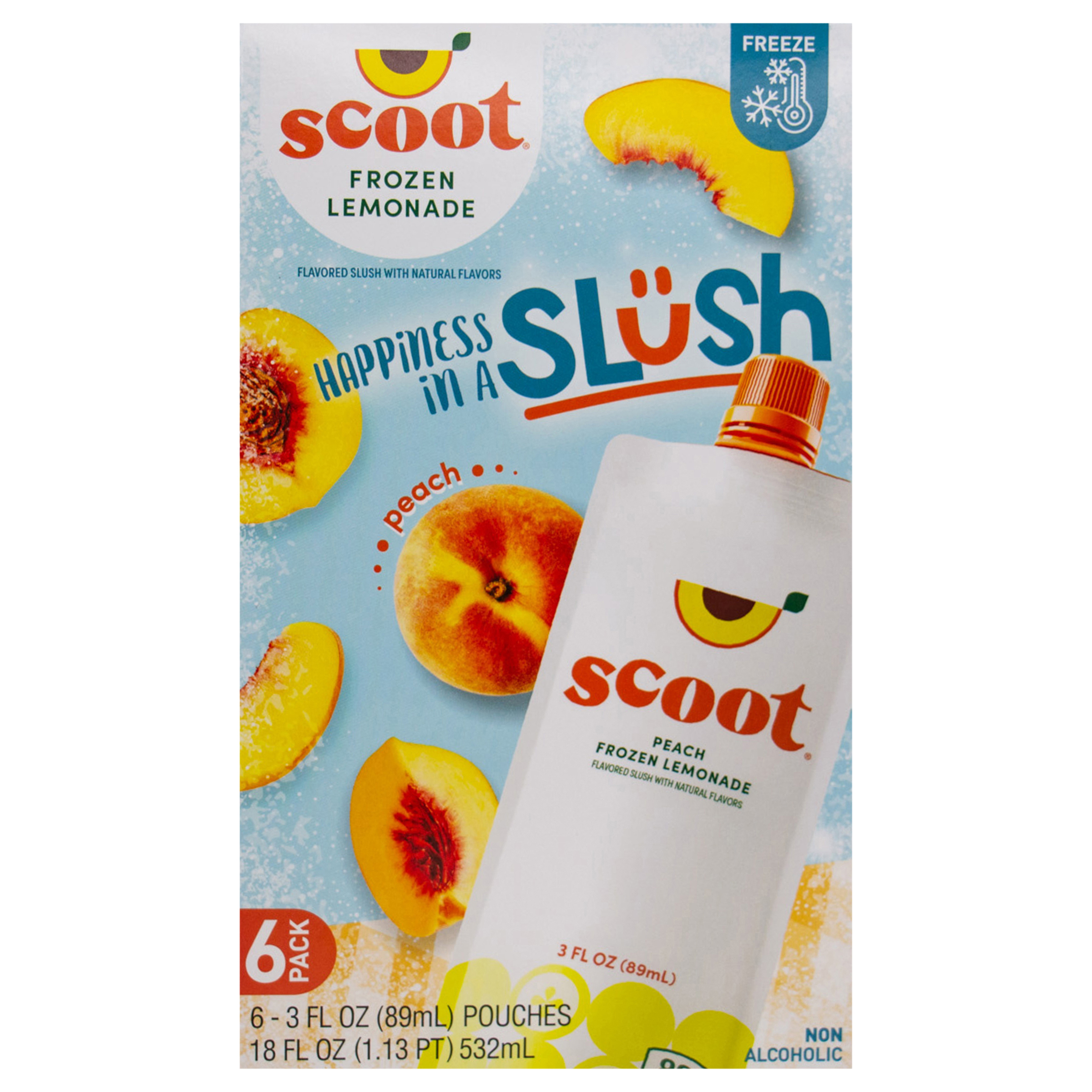 SCT 6 ct. Peach Pouch Pack