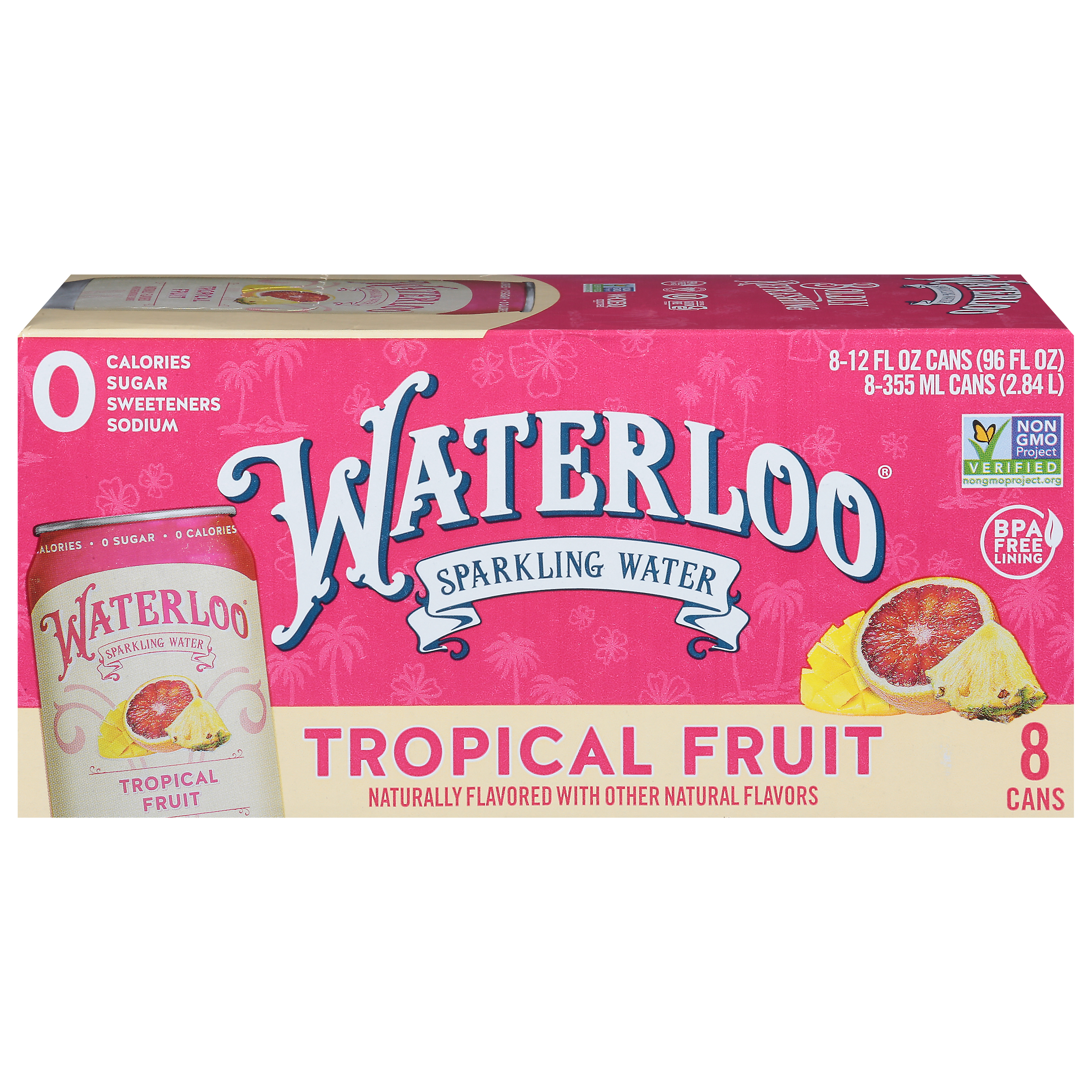 Waterloo Tropical Fruit Sparkling Water