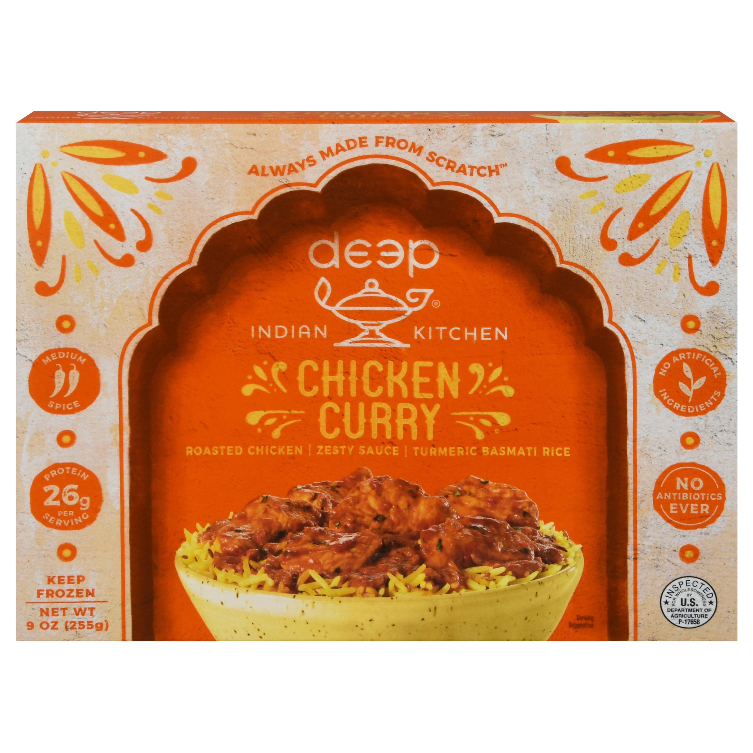 Deep Indian Kitchen Medium Spice Chicken Curry