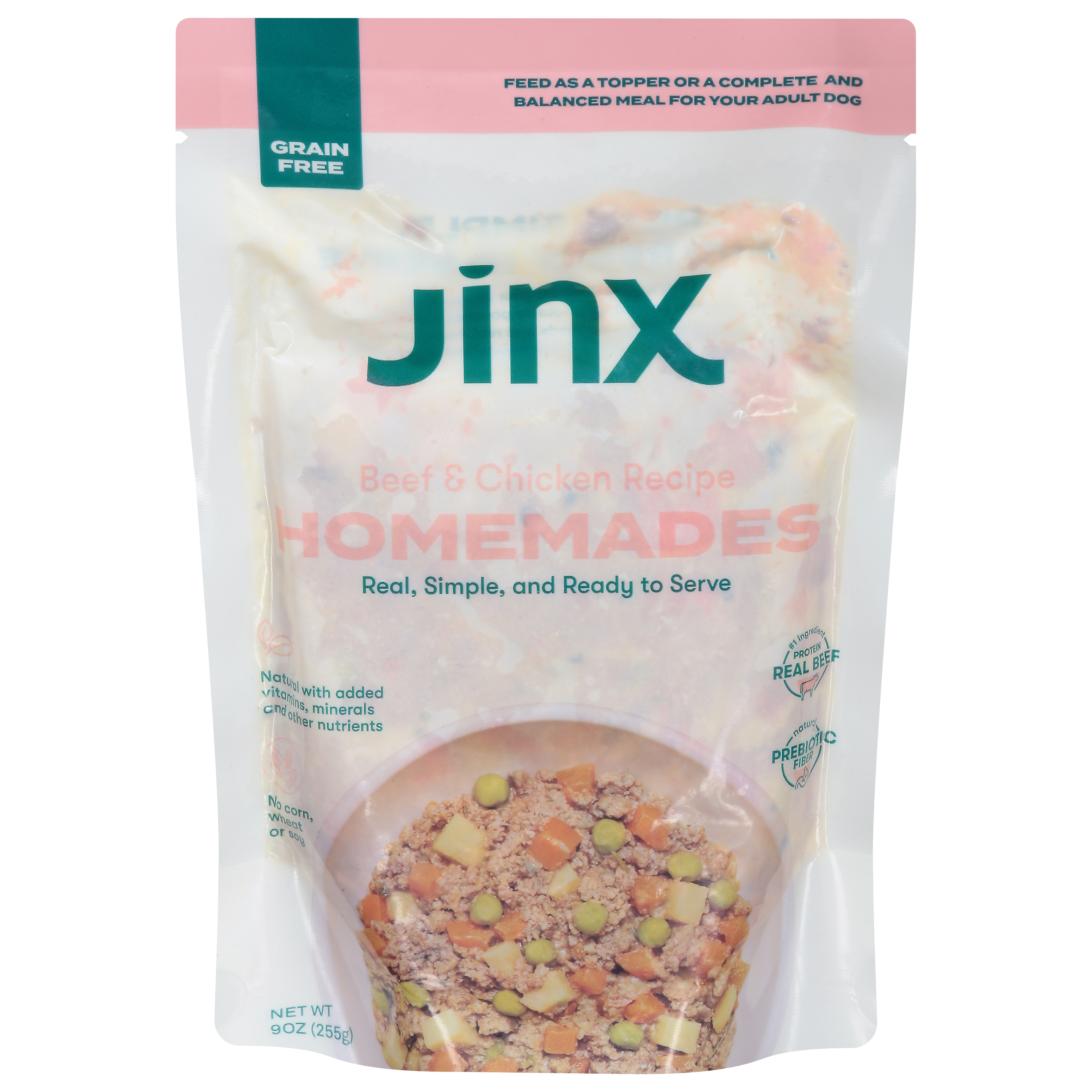 Jinx Adult Homemades Beef & Chicken Recipe Dog Food