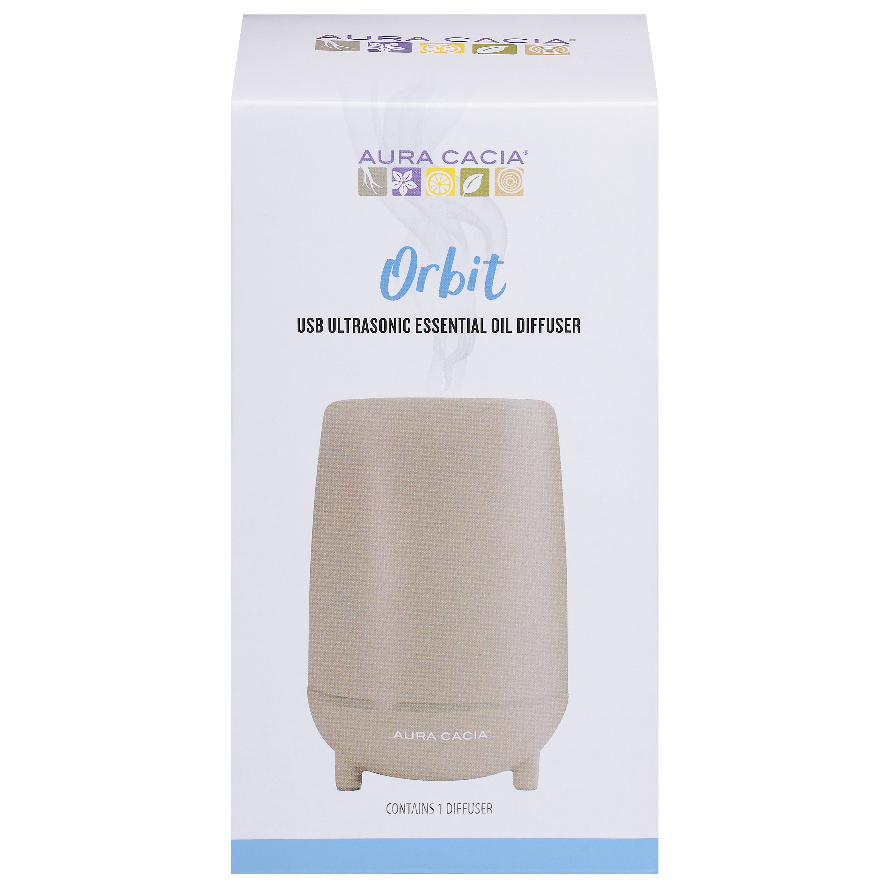 Aura Cacia Orbit Ultrasonic USB Essential Oil Diffuser