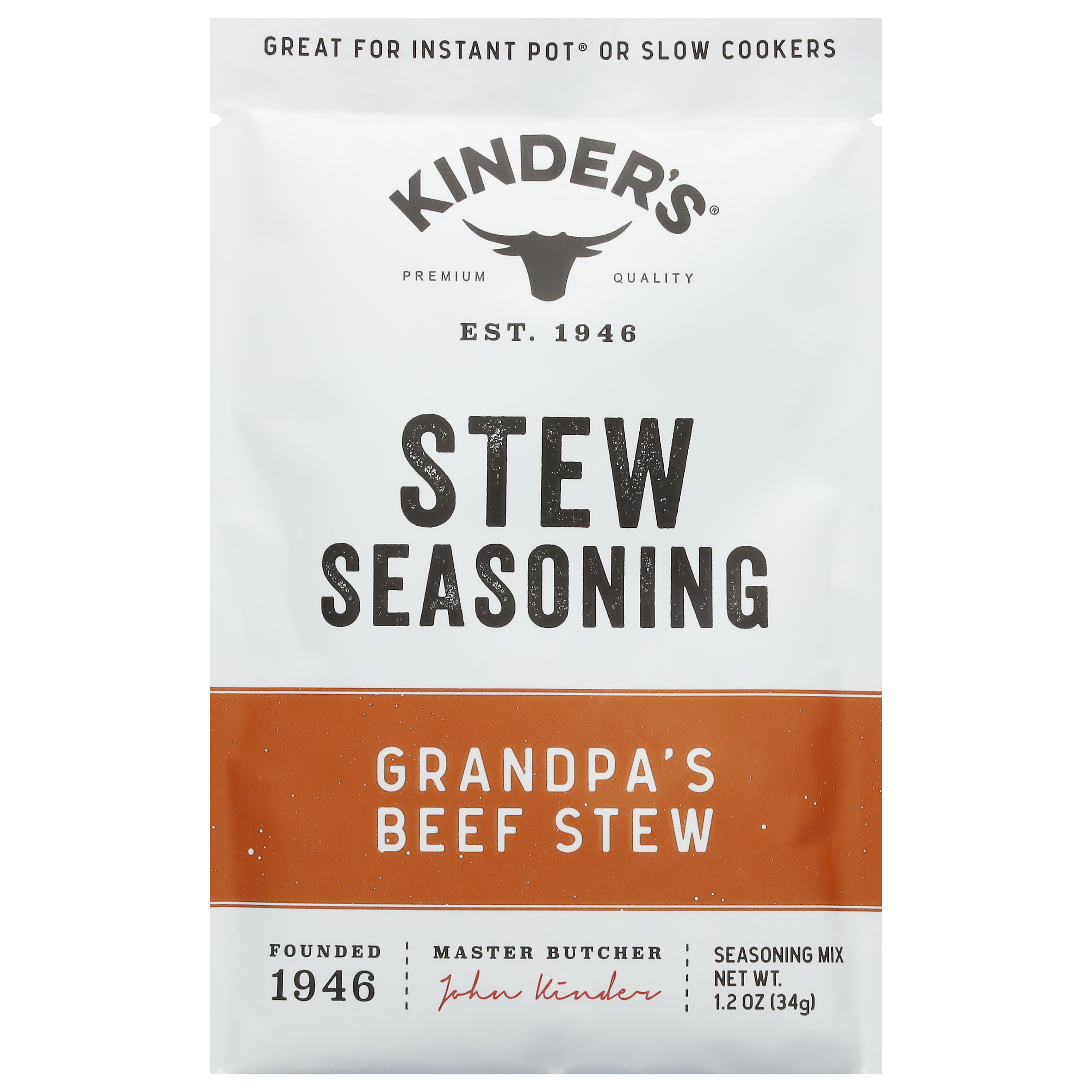 Kinder's Grandpa's Beef Stew Seasoning Mix