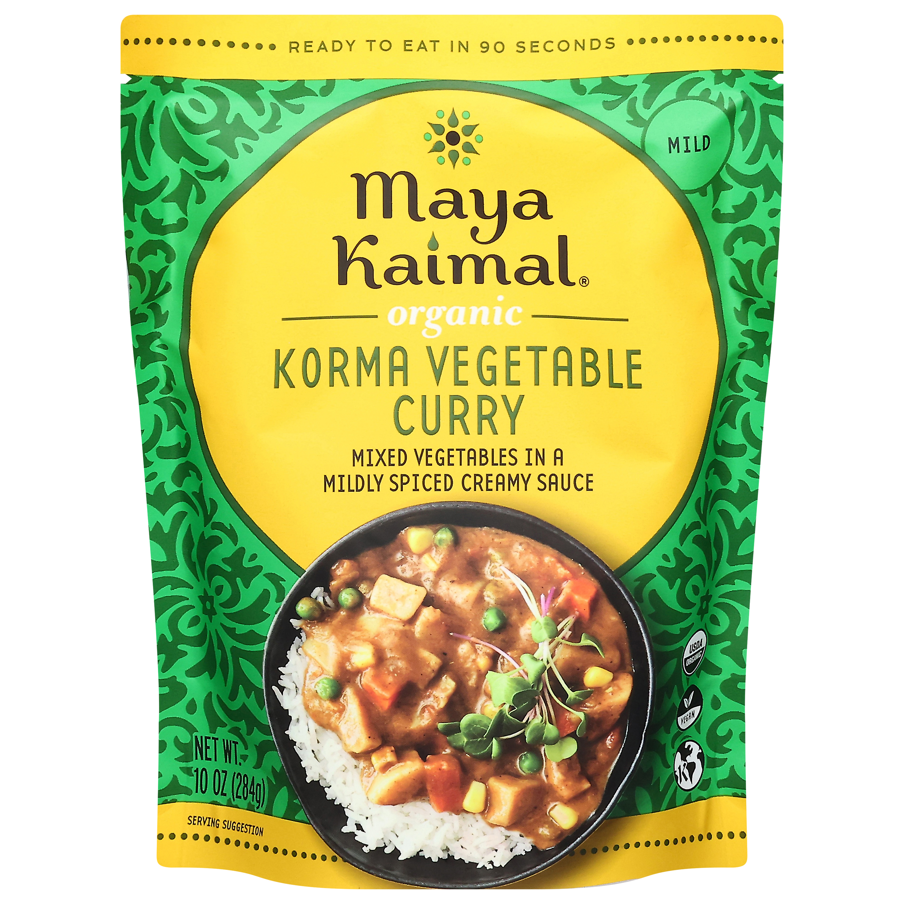 Maya Kaimal Organic Korma Vegetable Curry