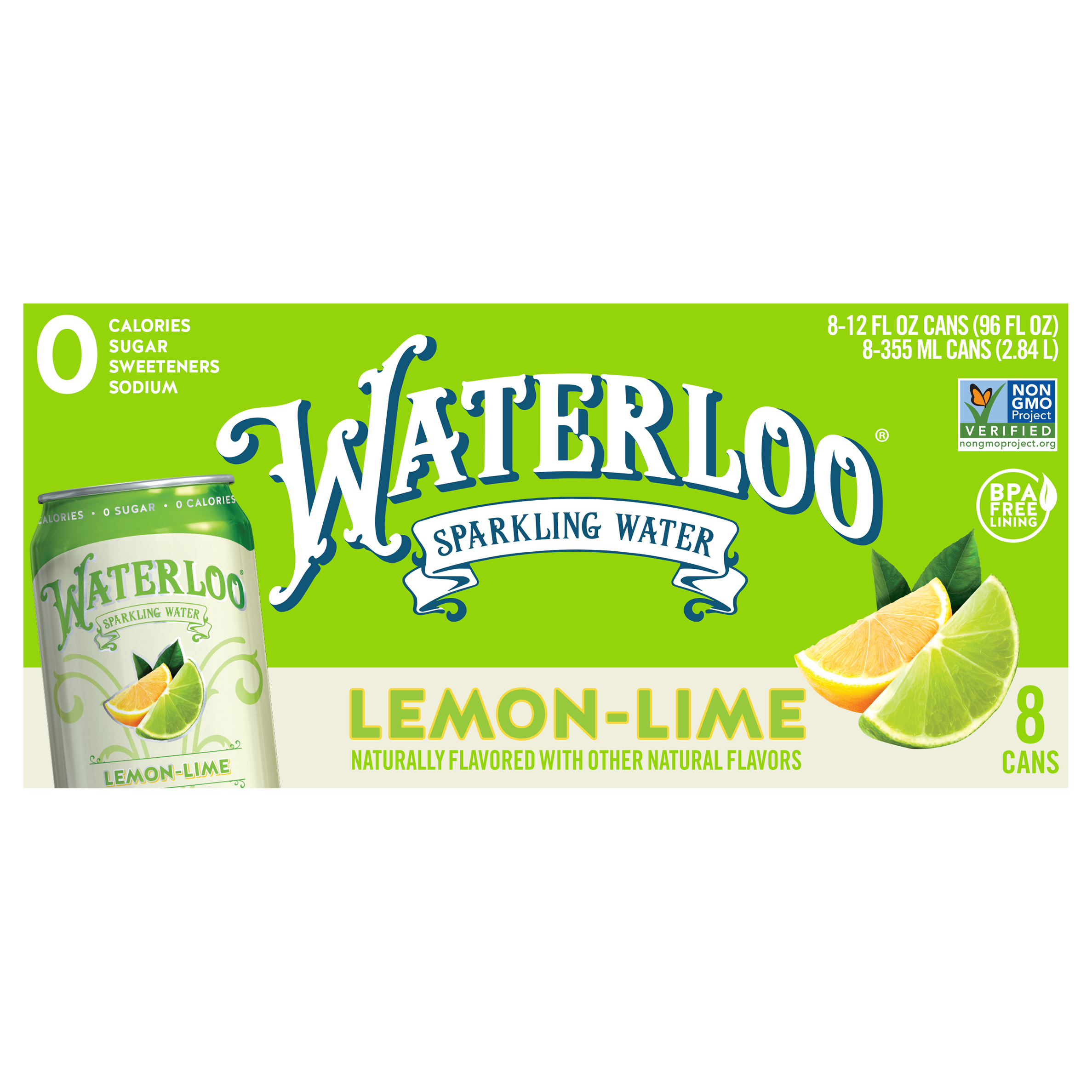 Waterloo Lemon-Lime Sparkling Water