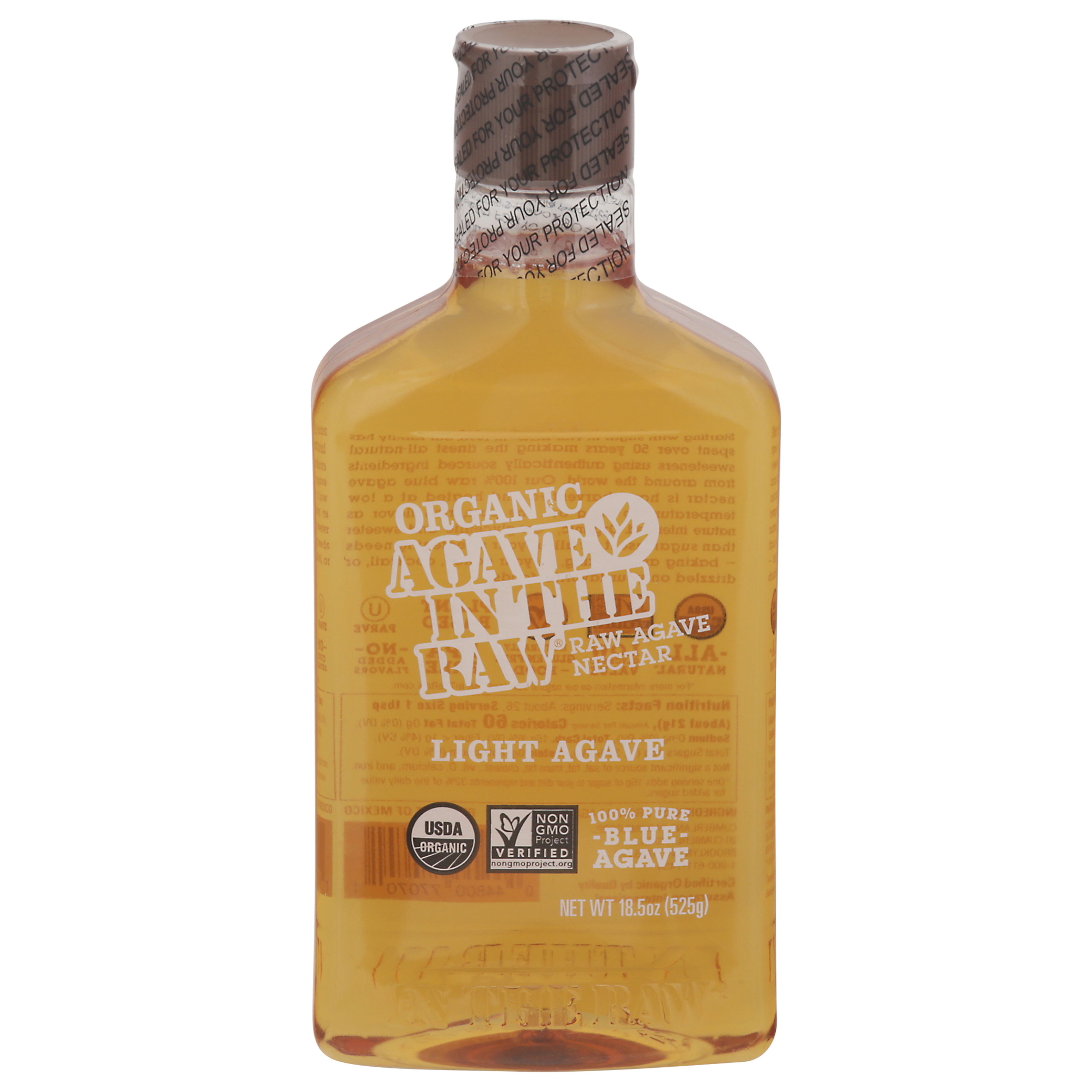 Agave In The Raw Light Raw Organic Agave Nectar