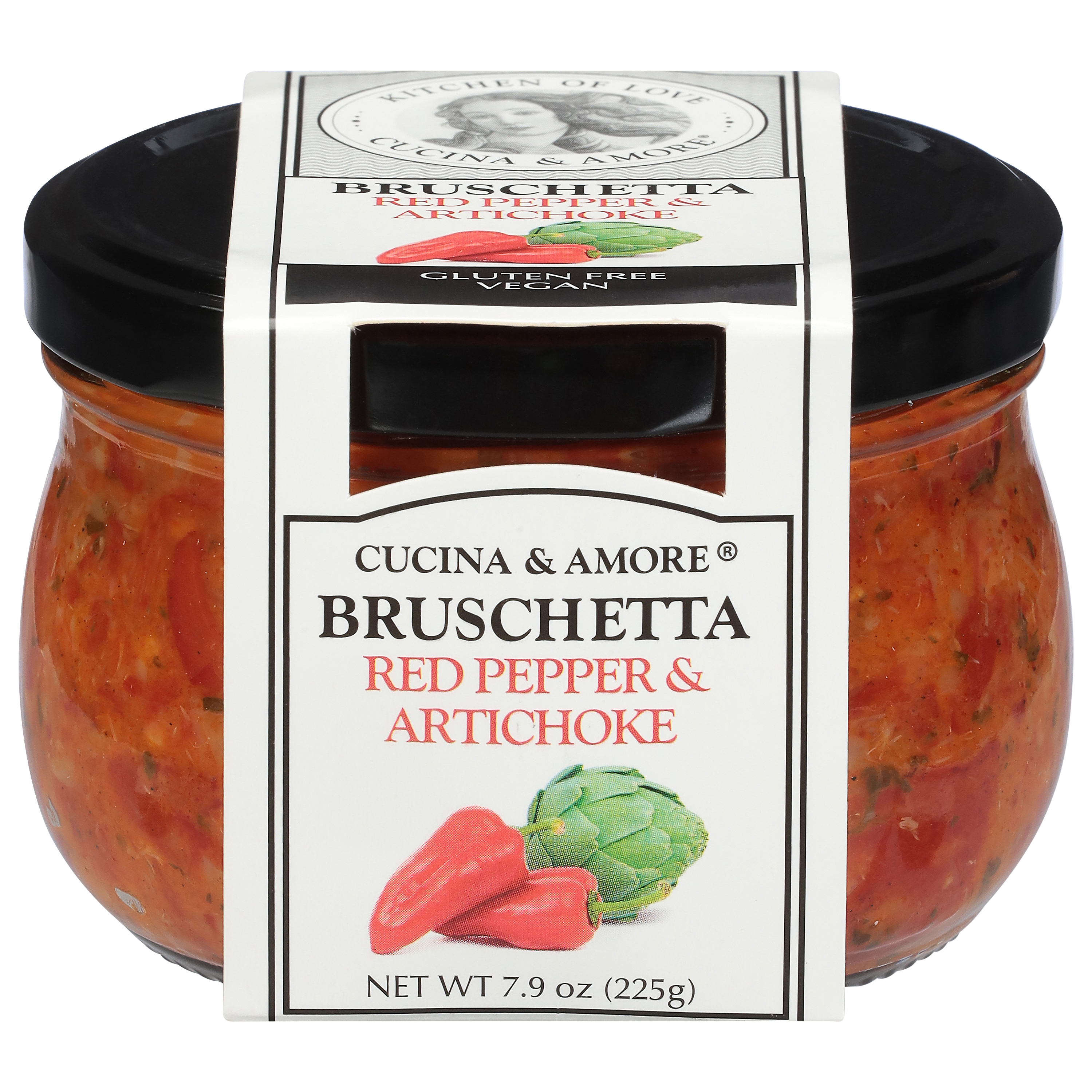 Cucina & Amore Red Pepper & Artichoke Bruschetta