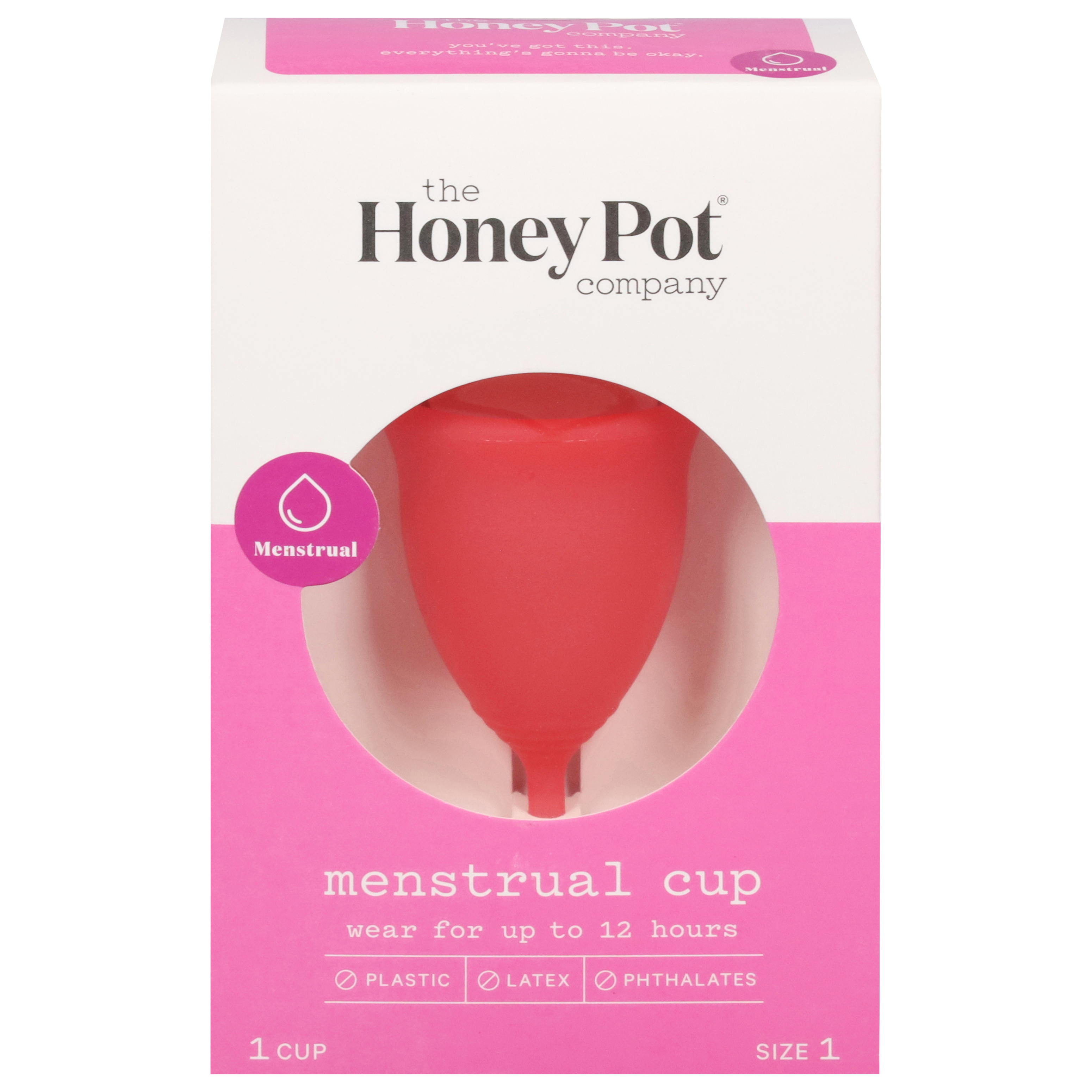 The Honey Pot Company Menstrual Cup Size 1