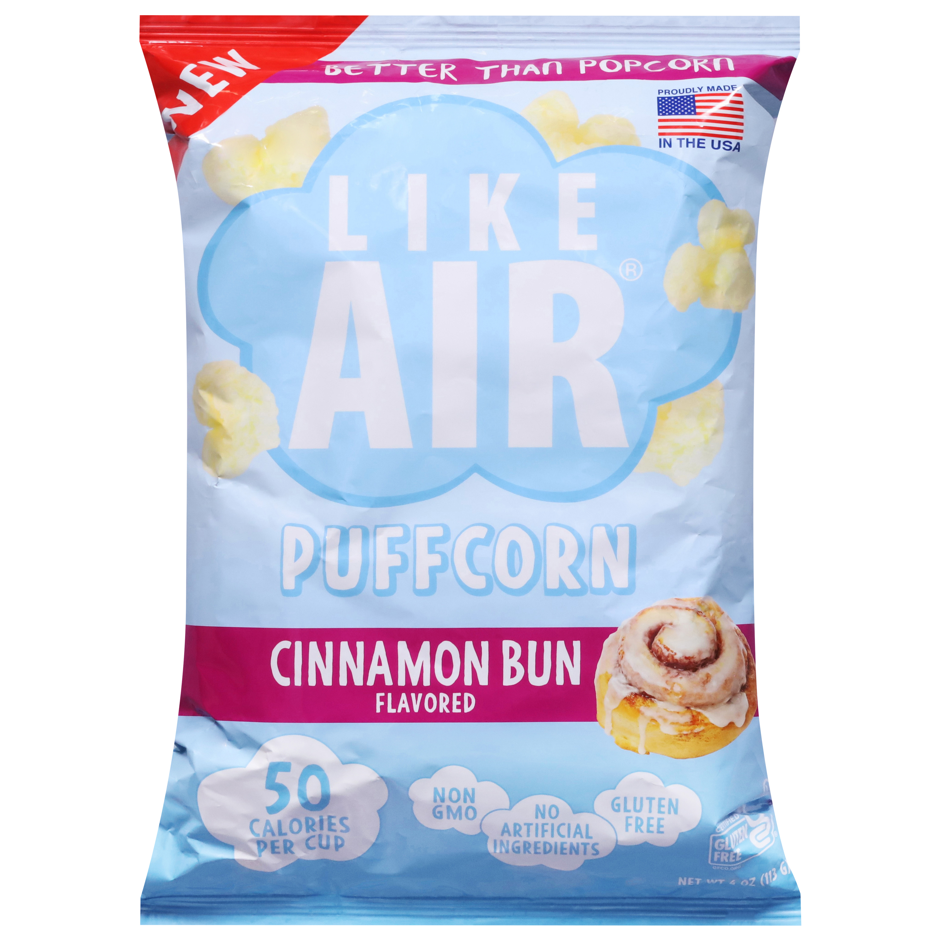 Like Air Cinnamon Bun Flavored Puffcorn