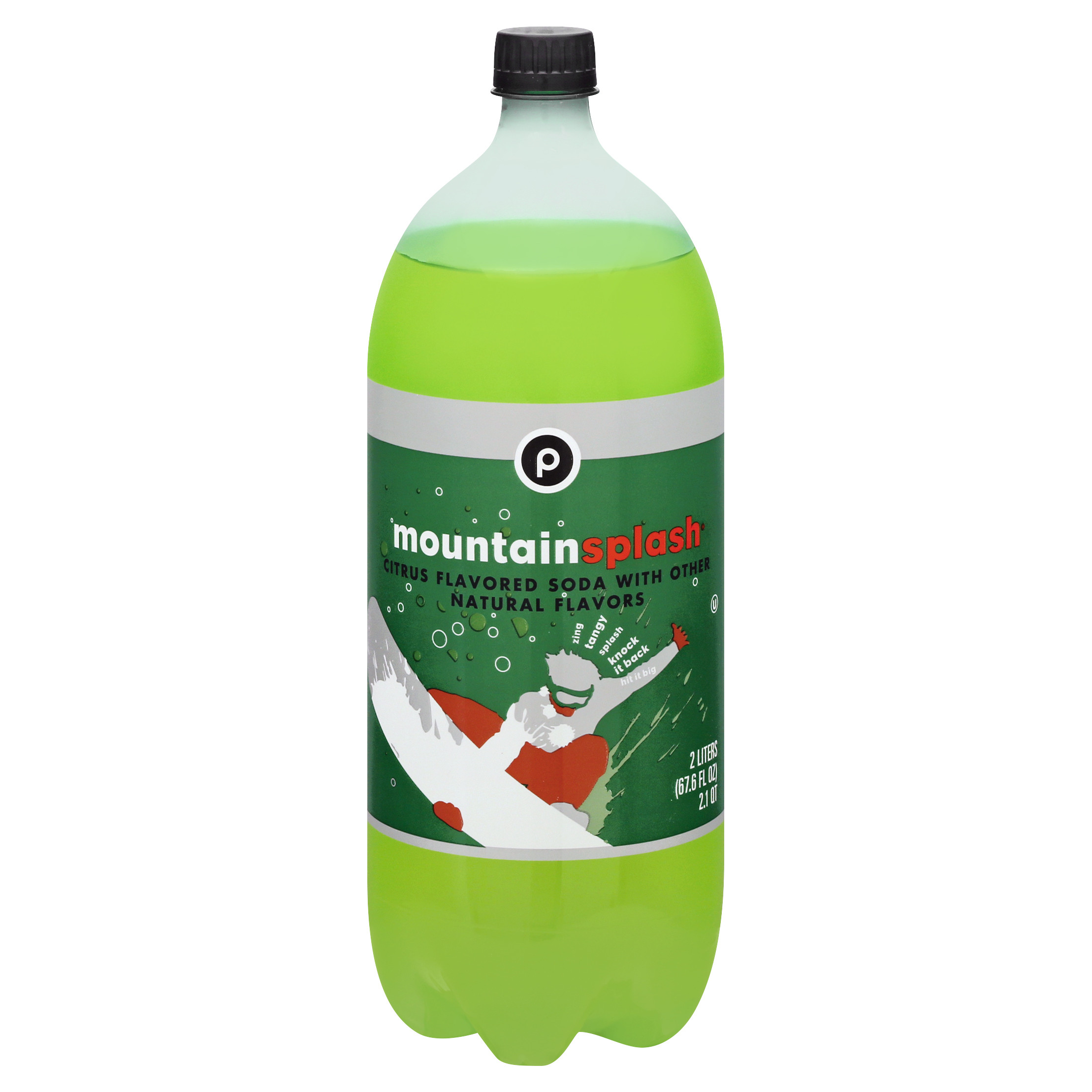 Publix Mountain Splash Soda 2 lt BOTTLE