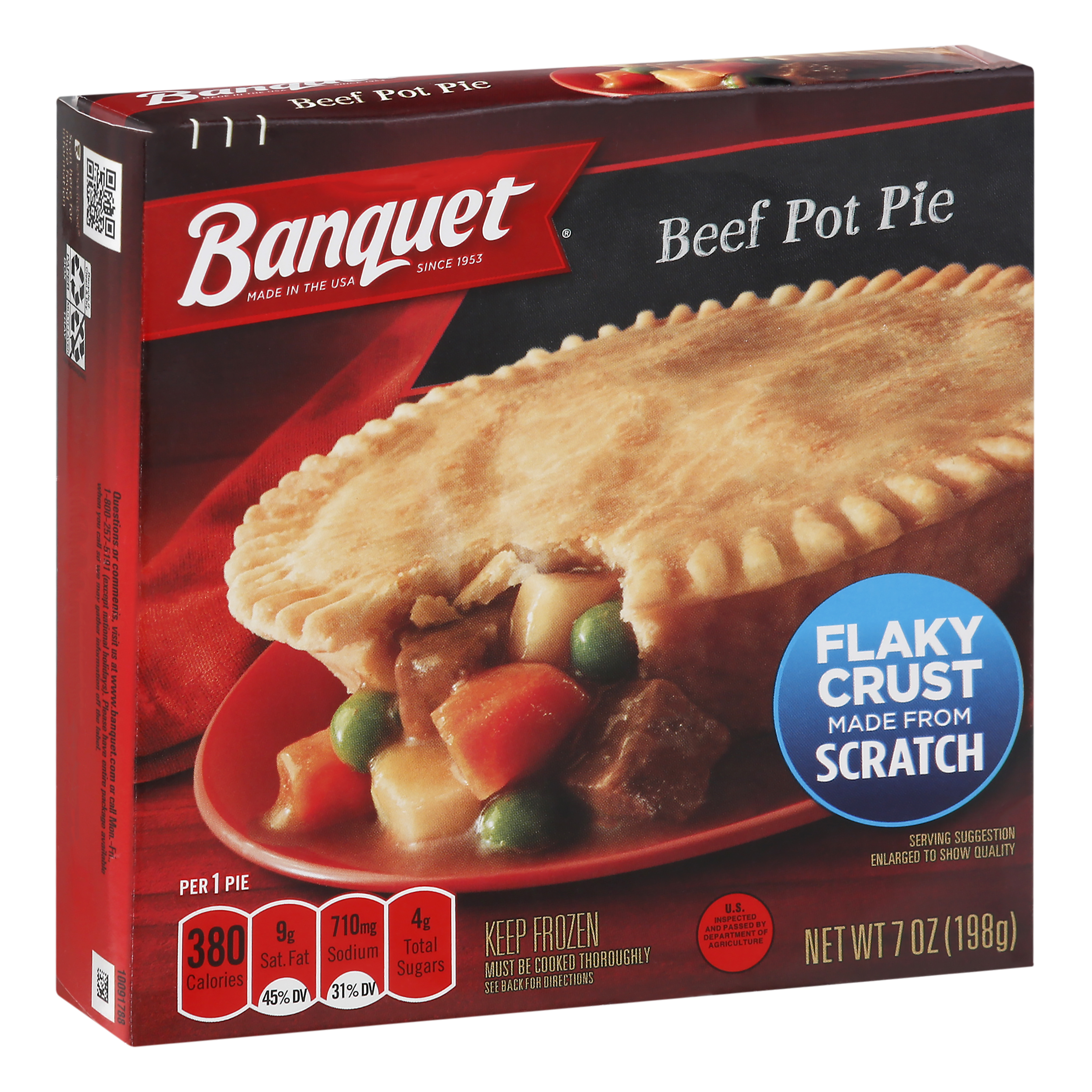 Banquet Beef Pot Pie 7 oz