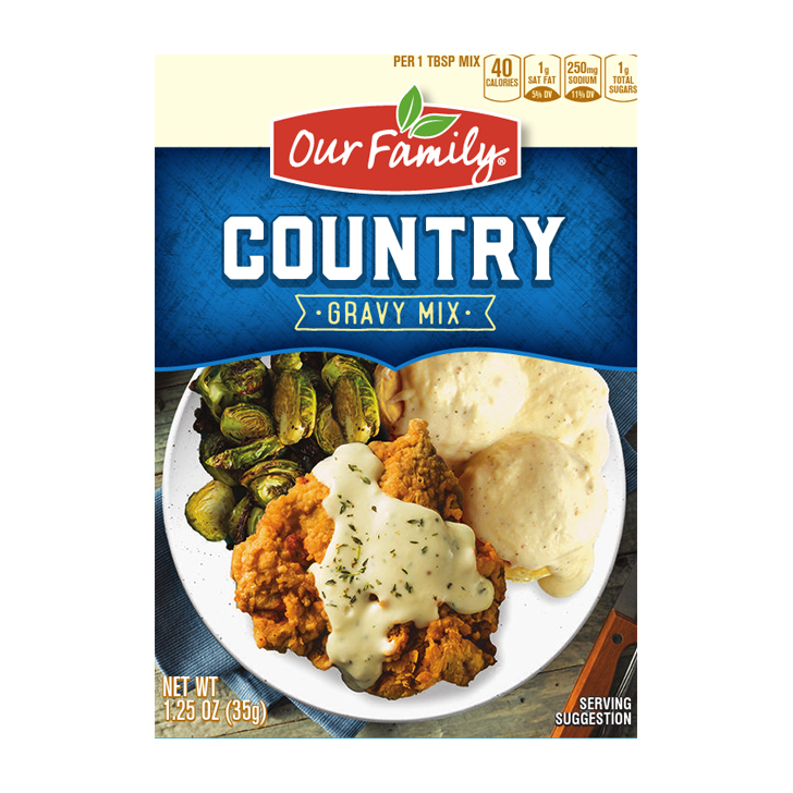 Our Family Country Gravy Mix 1 25 Oz   Da015f7c 60c0 47da 8ed9 D9b73485548e