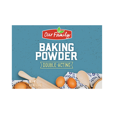 Our Family DoubleActing Baking Powder 8.1 oz