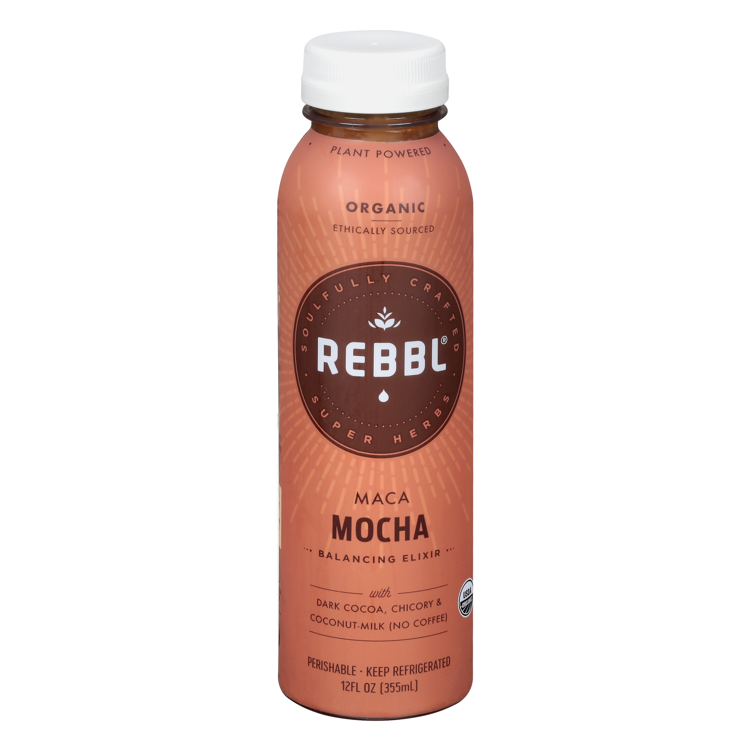 REBBL Organic Maca Mocha Balancing Elixir
