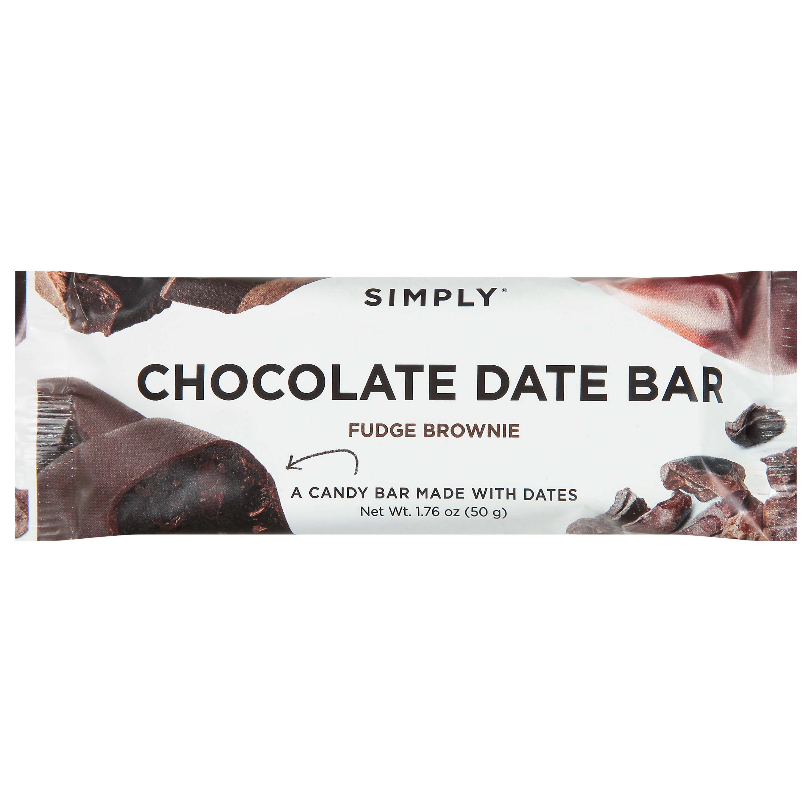 Simply Fudge Brownie Chocolate Date Bar