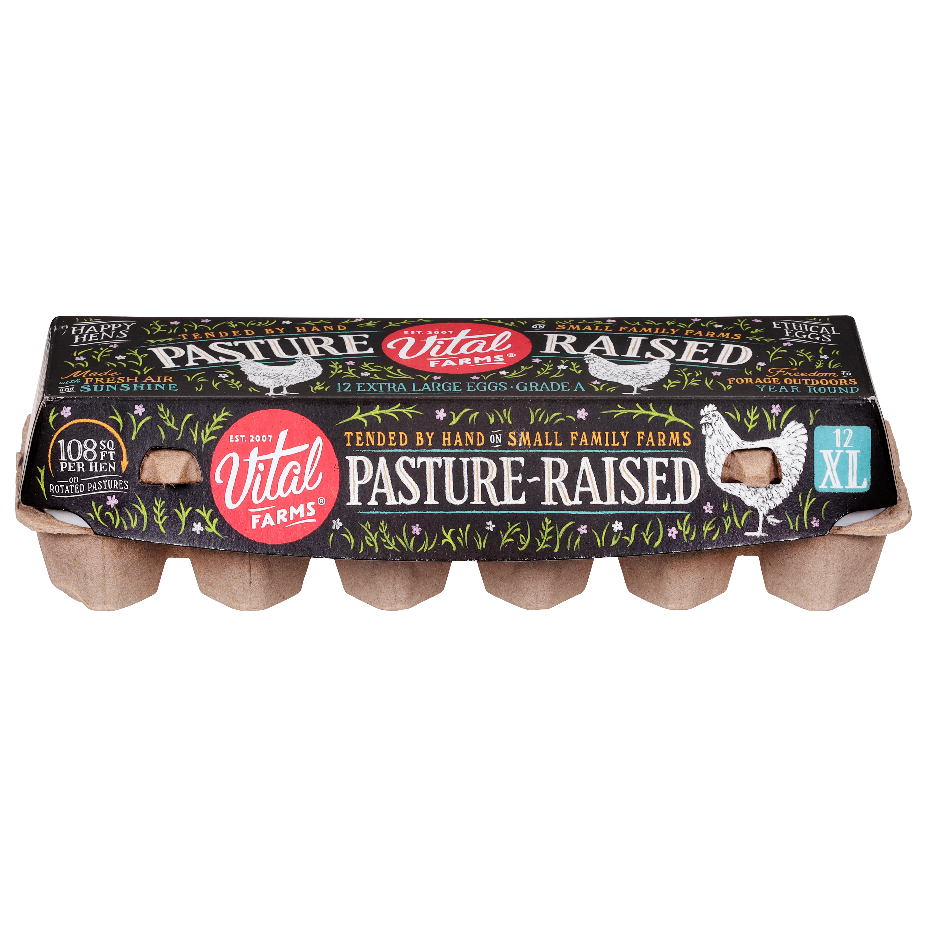 Vital Farms Pasture Raised Eggs Extra Large
