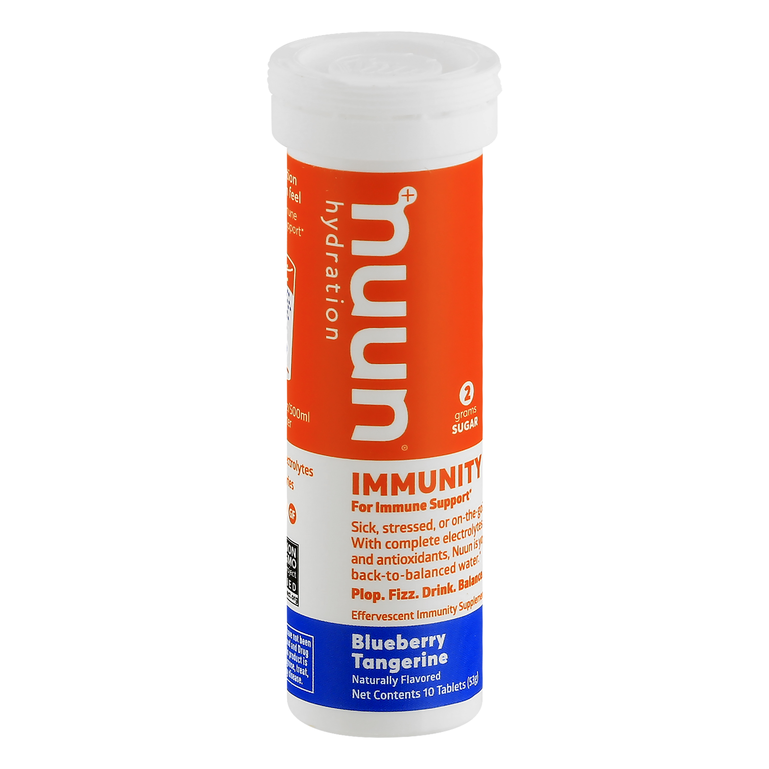 Nuun Hydration Tablets Blueberry Tangerine Immunity