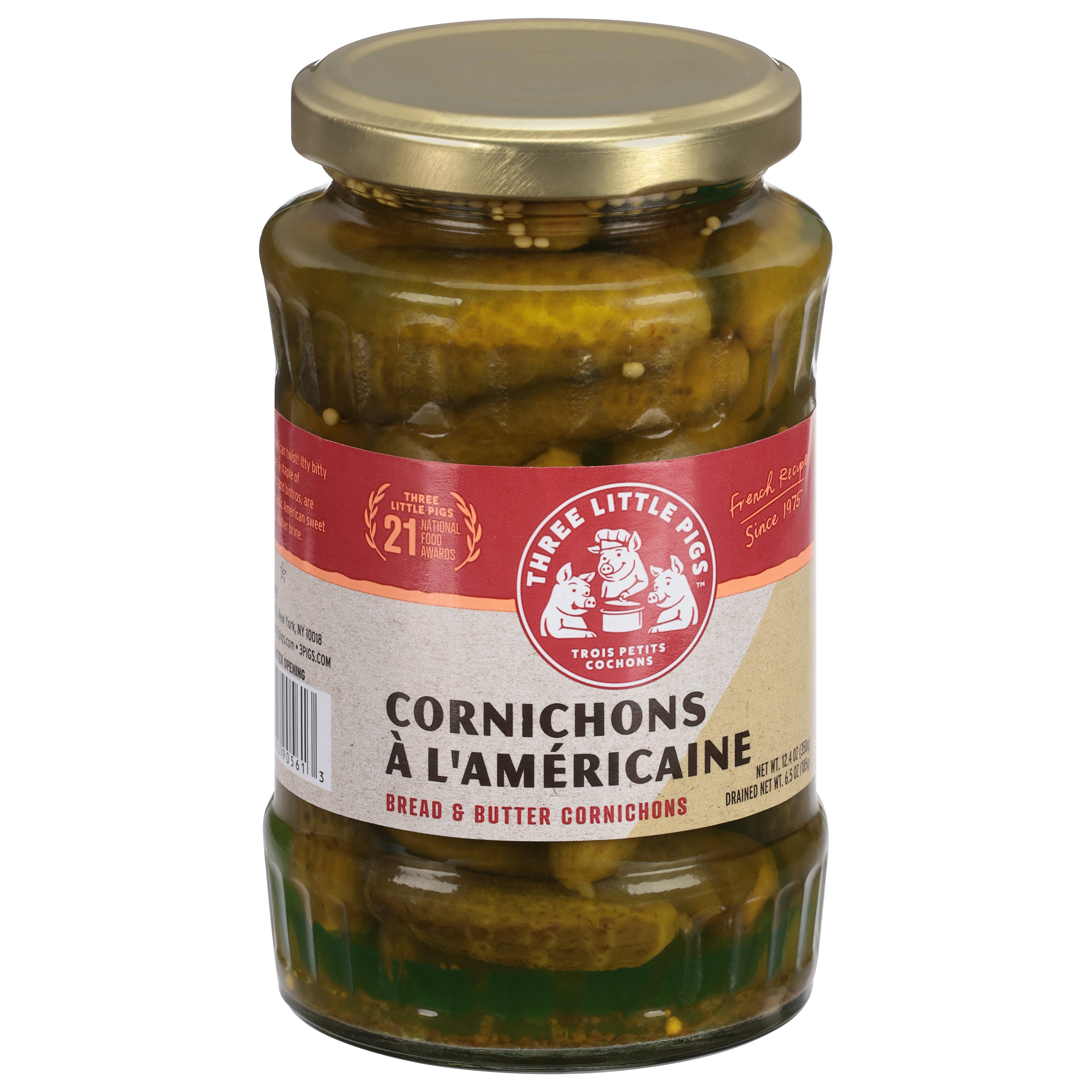 Three Little Pigs Cornichons Pickles