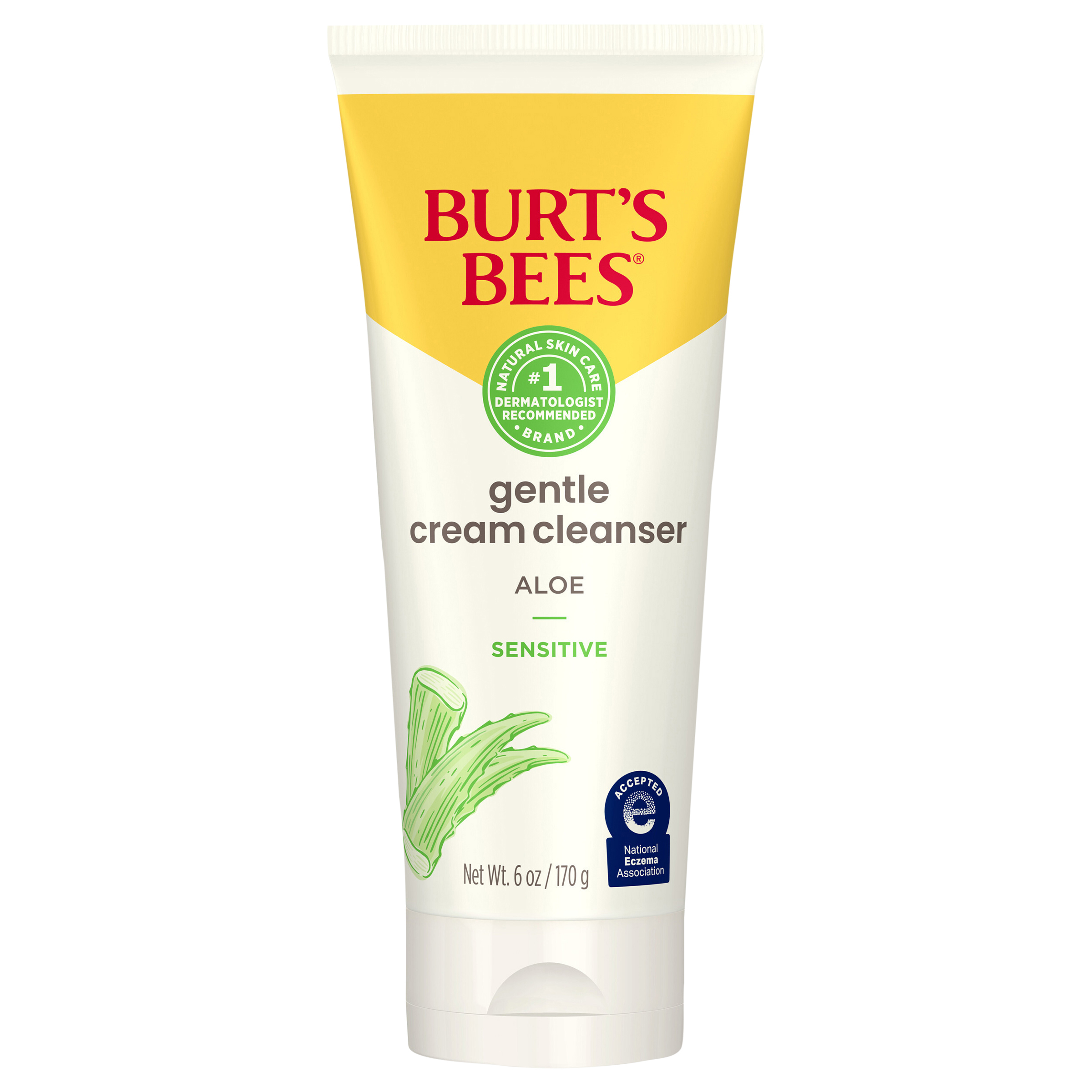 Burt's Bees Natural Origin Sensitive Solutions with Aloe Gentle Cream Cleanser