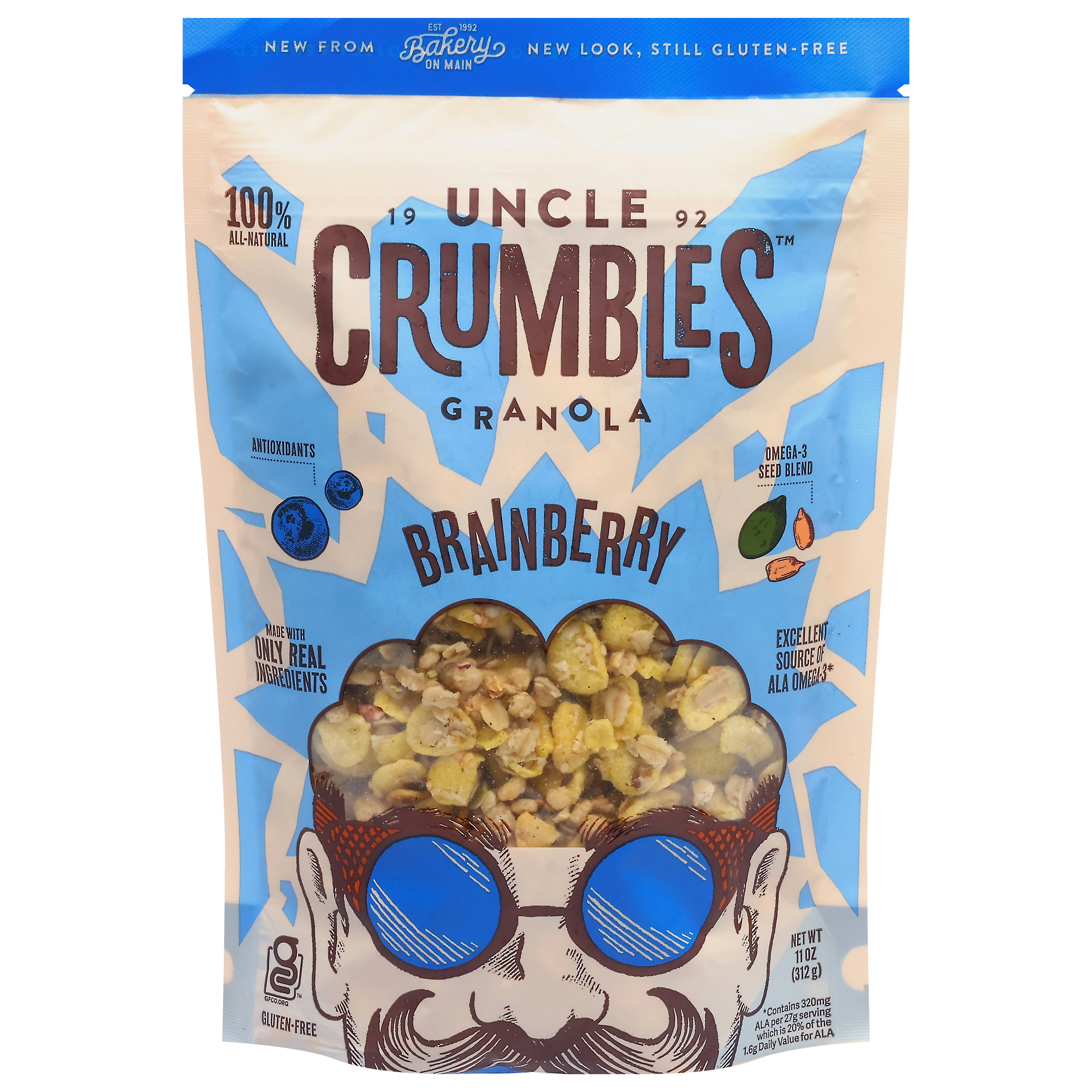 Uncle Crumbles 1992 Brainberry Granola