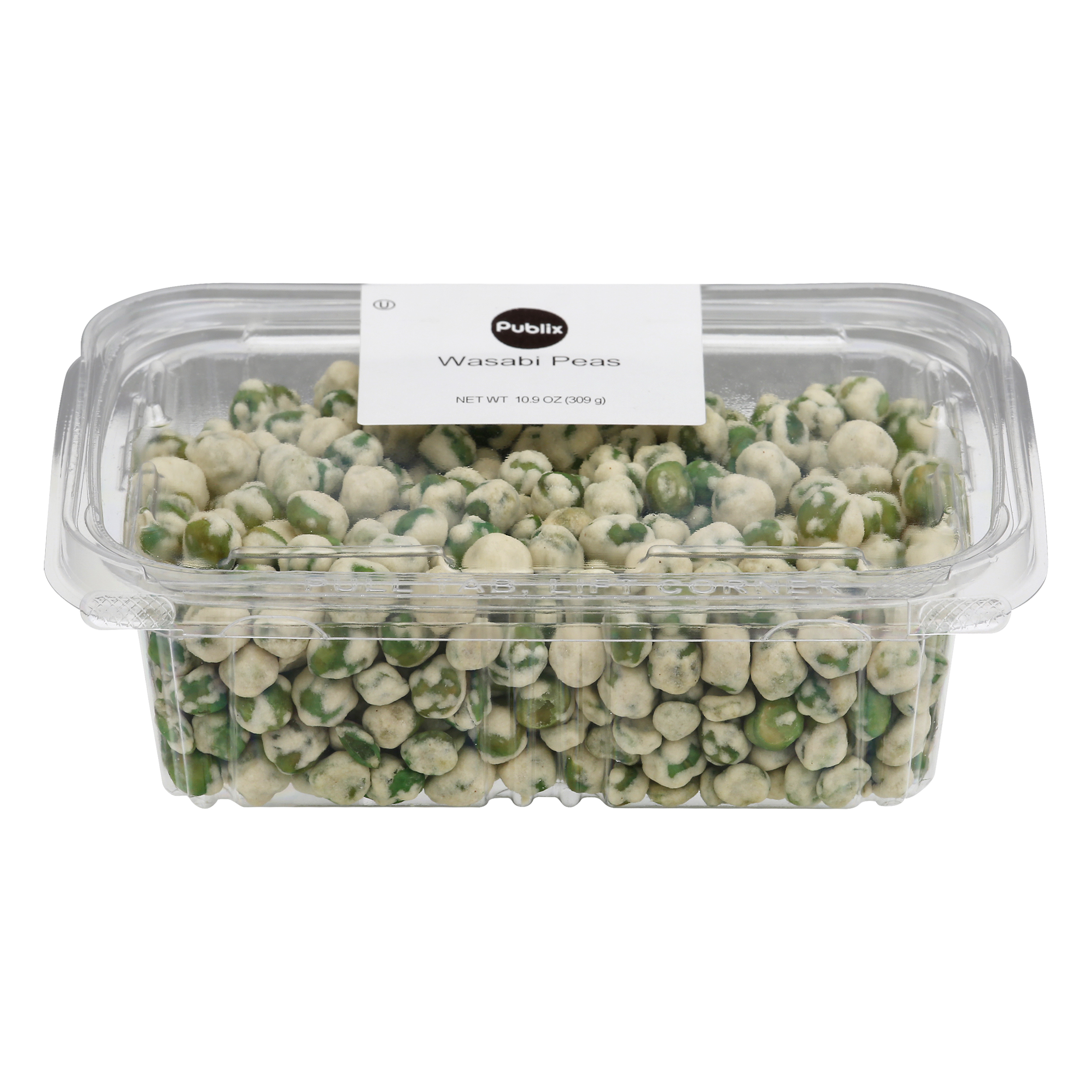 Publix Wasabi Peas 10.9 oz PLASTIC CONTAINER