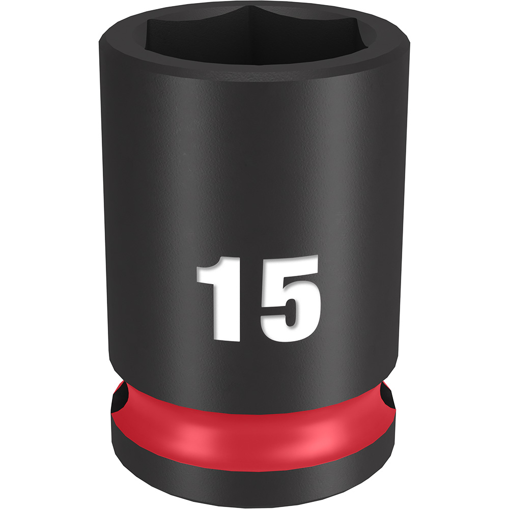 SHOCKWAVE Impact Duty 3/8" Drive 15MM Standard 6 Point Socket