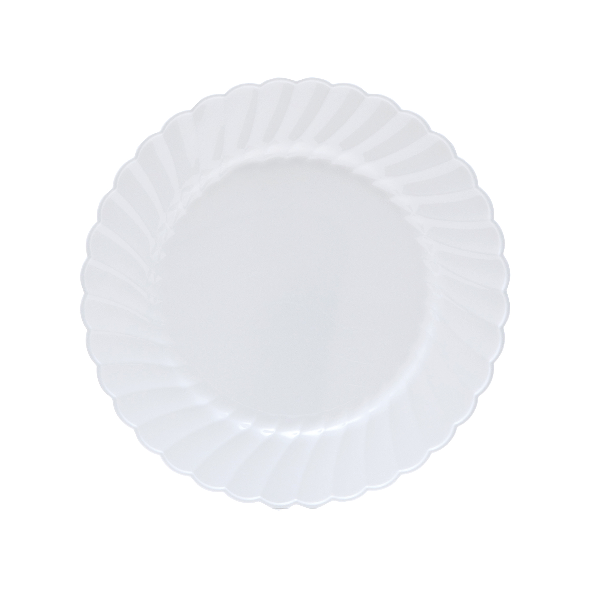 CW6180WH 6" WHITE PLATE 18180/CS