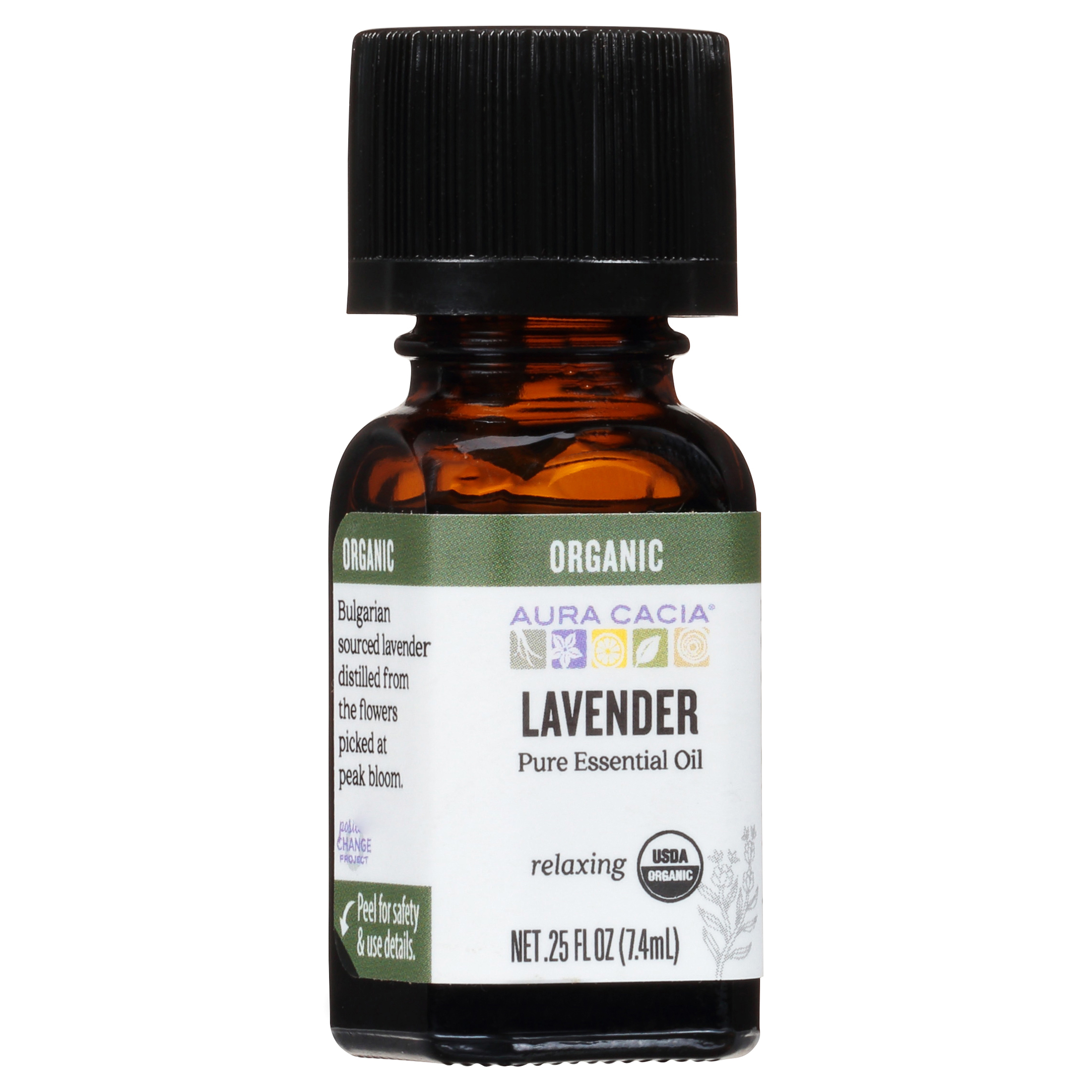 Aura Cacia Relaxing Organic Lavender Pure Essential Oil