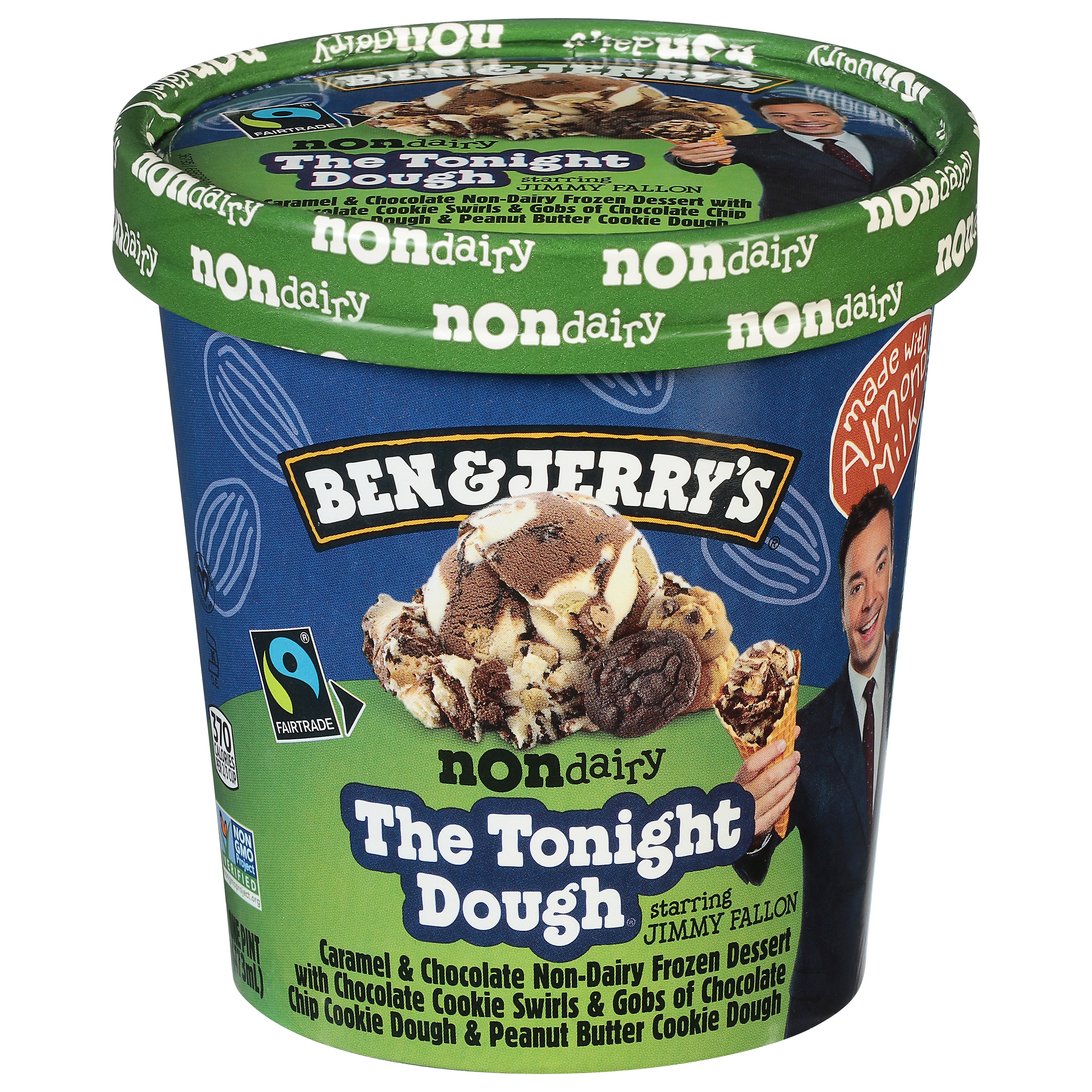 Ben & Jerry's The Tonight Dough Non-Dairy Caramel & Chocolate Frozen Dessert