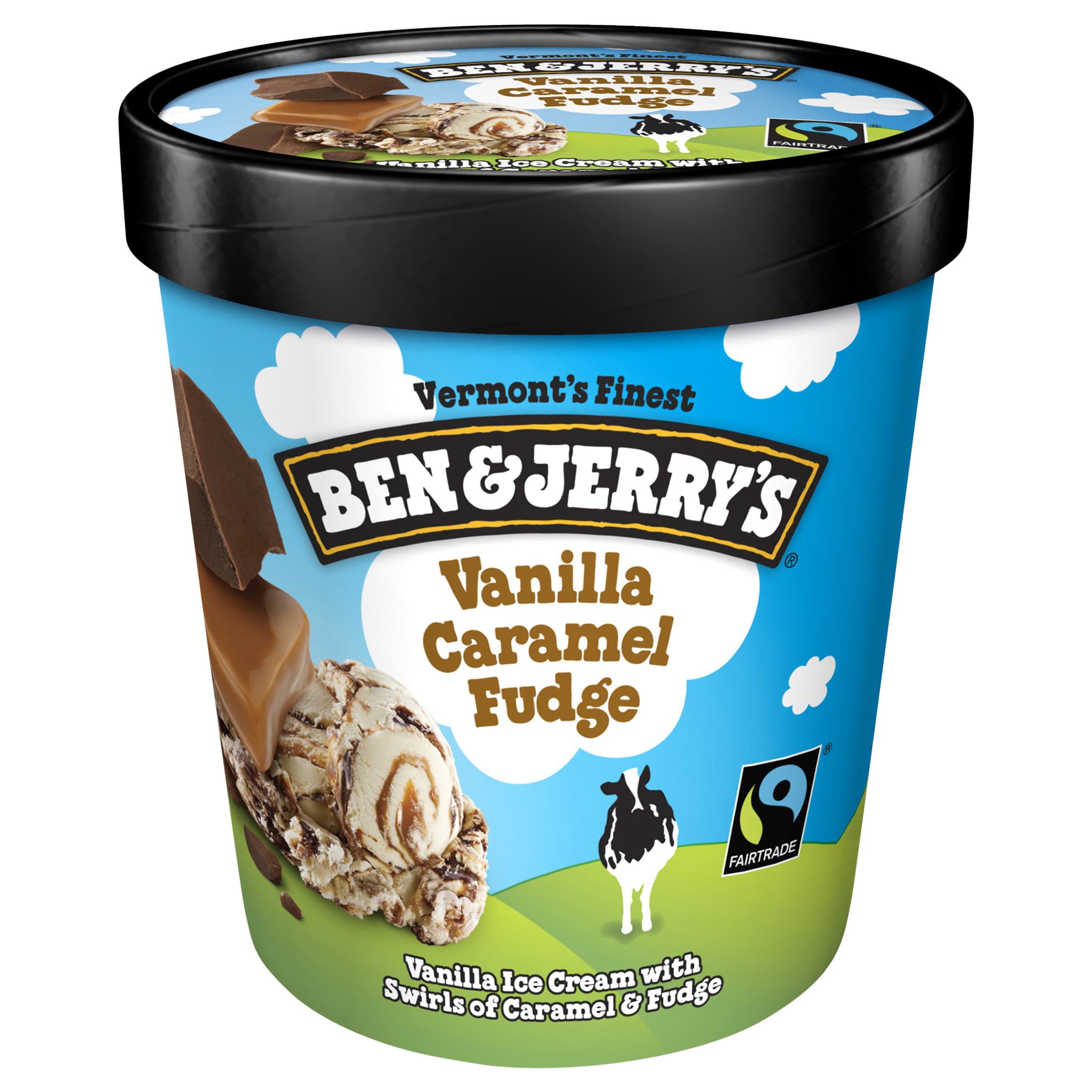 Ben & Jerry's Ice Cream Vanilla Caramel Fudge
