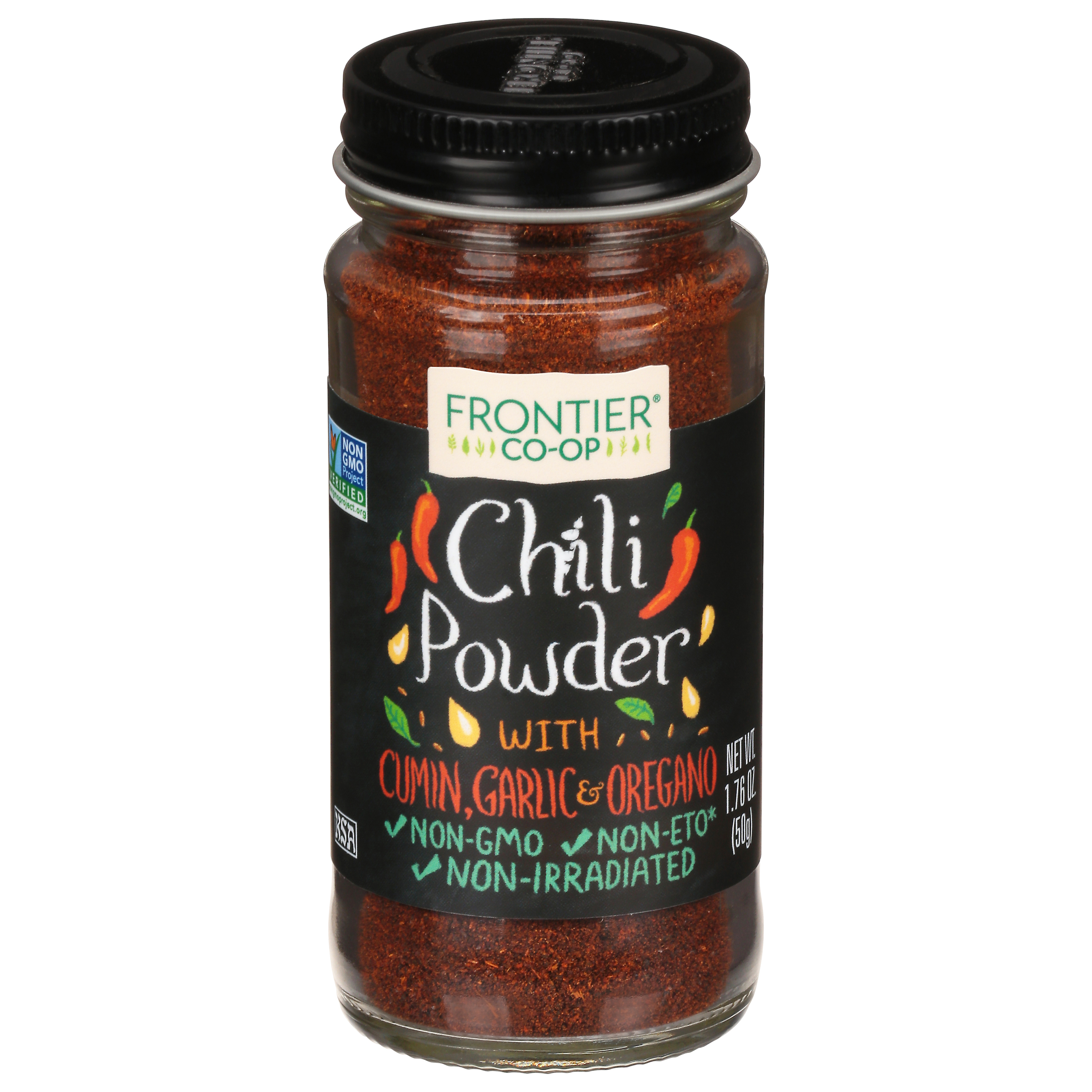 Frontier Co-op Chili Powder with Cumin, Garlic & Oregano