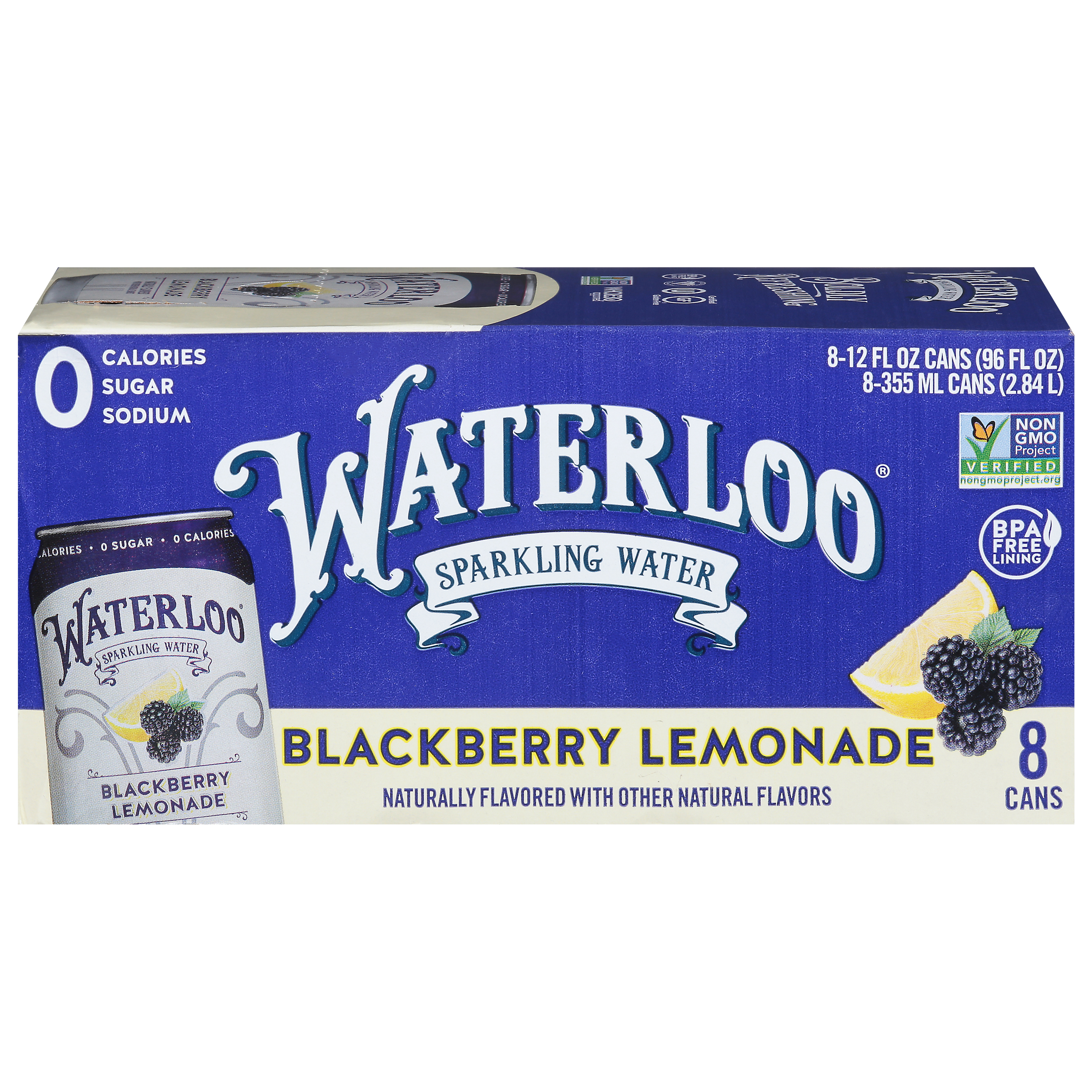Waterloo Blackberry Lemonade Sparkling Water