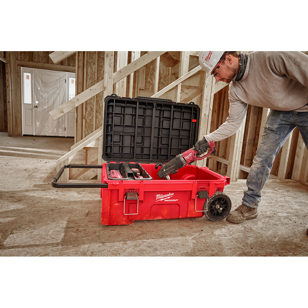 Milwaukee PACKOUT Dual Stack Top Rolling Tool Chest, 250 Lb. Capacity -  Hevenor Lumber Co.