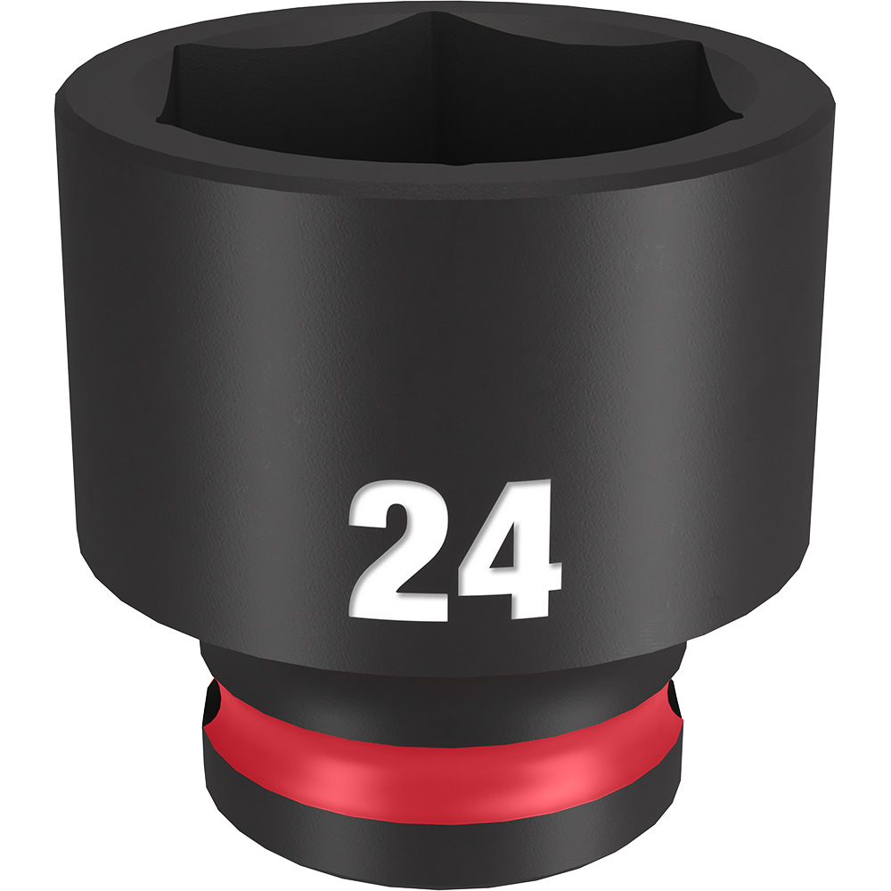 SHOCKWAVE Impact Duty 3/8" Drive 24MM Standard 6 Point Socket