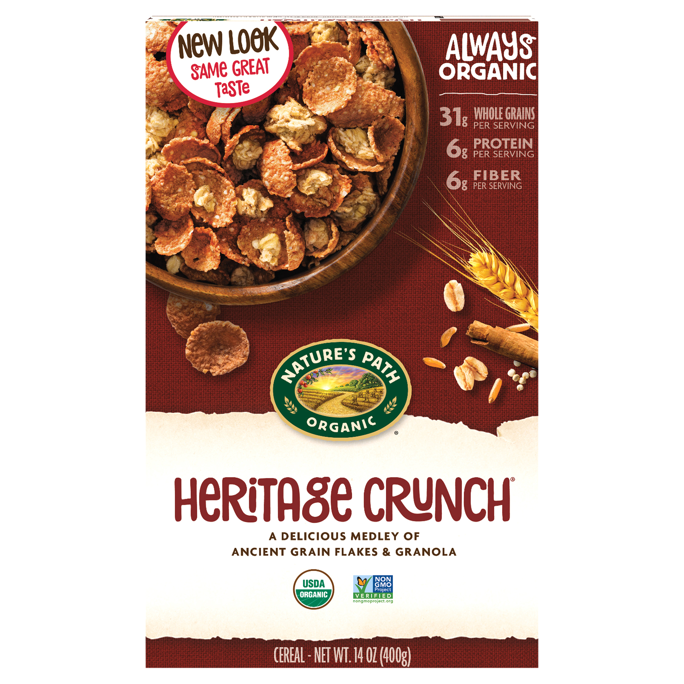 Nature's Path Organic Heritage Crunch Cereal