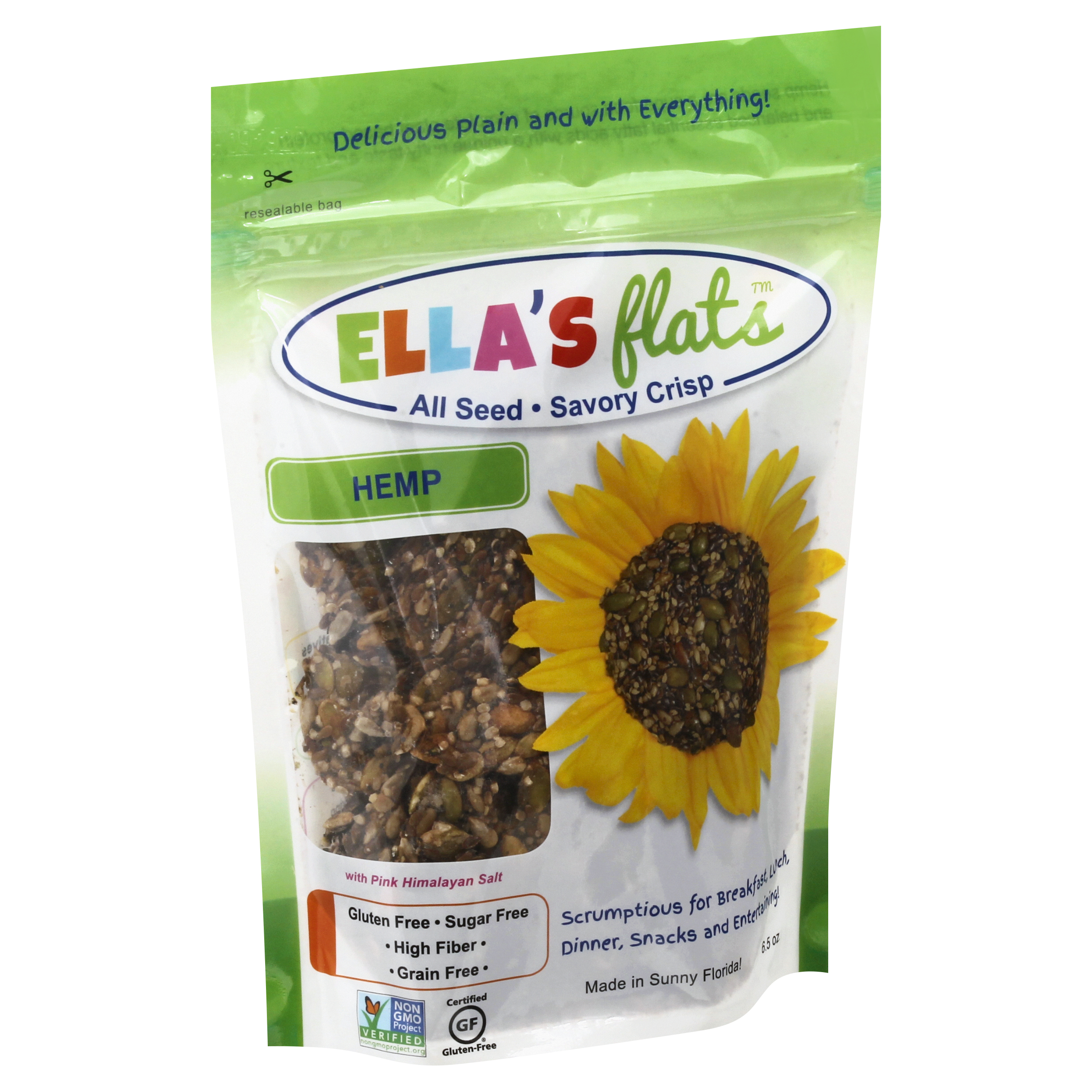 Ella's Flats Hemp Savory Crisps