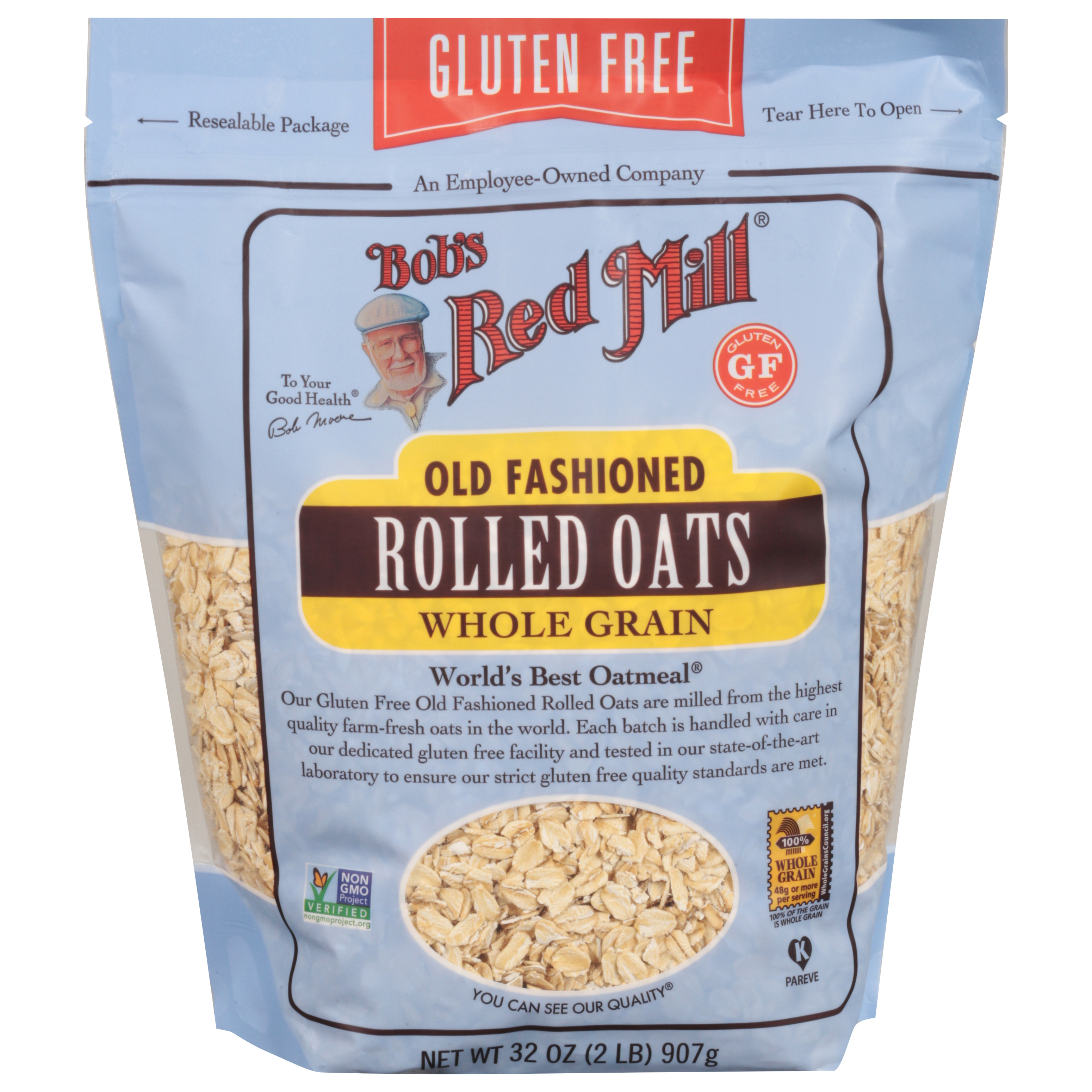 Bob's Red Mill Whole Grain Old Fashioned Rolled Oats