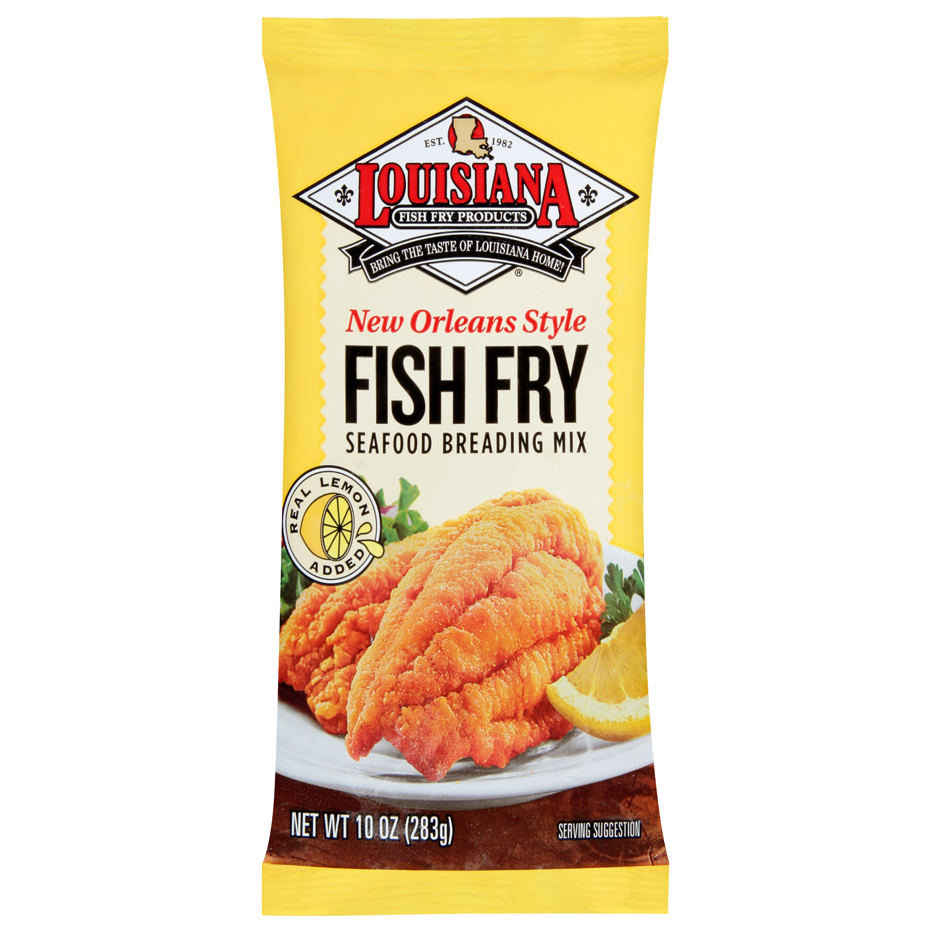 Louisiana New Orleans Style Fish Fry Seafood Breading Mix