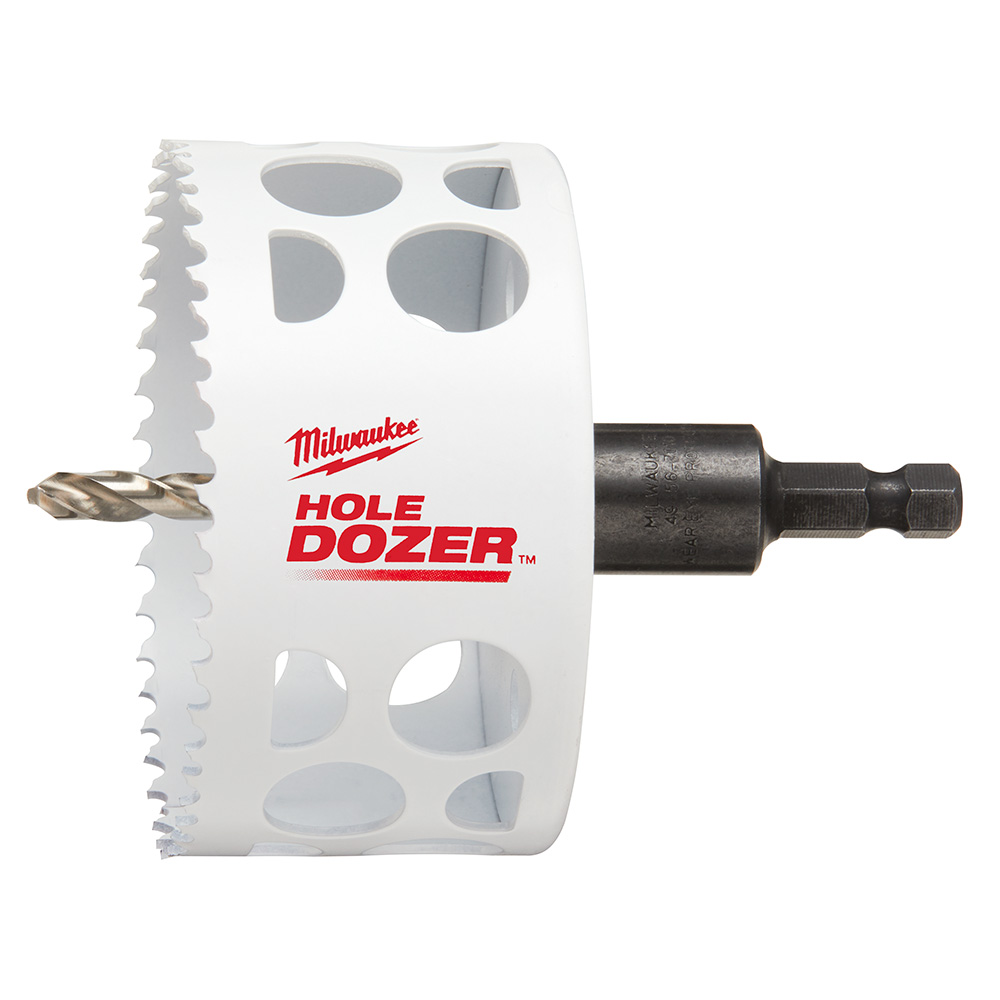 Product image for Milwaukee 49-56-9682 3-1/2" Arbored Hole