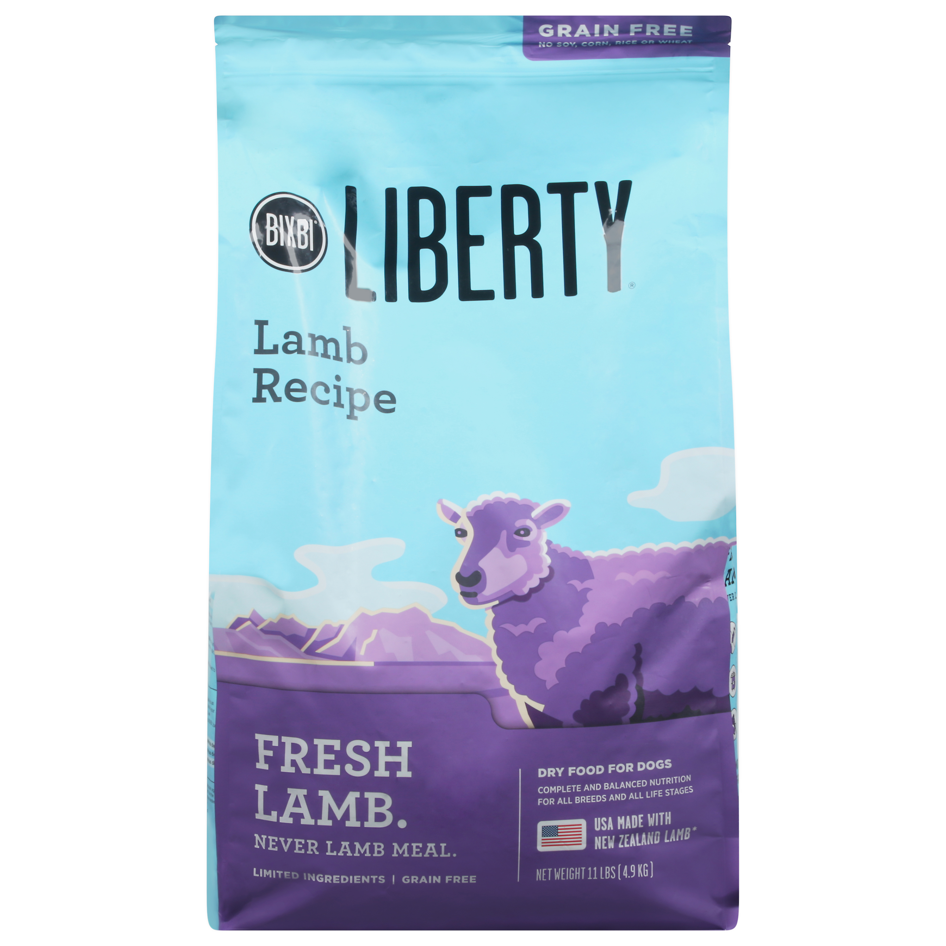 Liberty Dry Lamb Recipe Food for Dogs