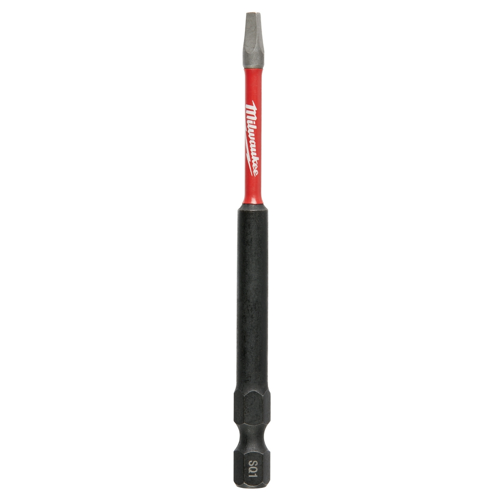 SHOCKWAVE 3-1/2 in. Impact Square Recess #1 Power Bits 25PK