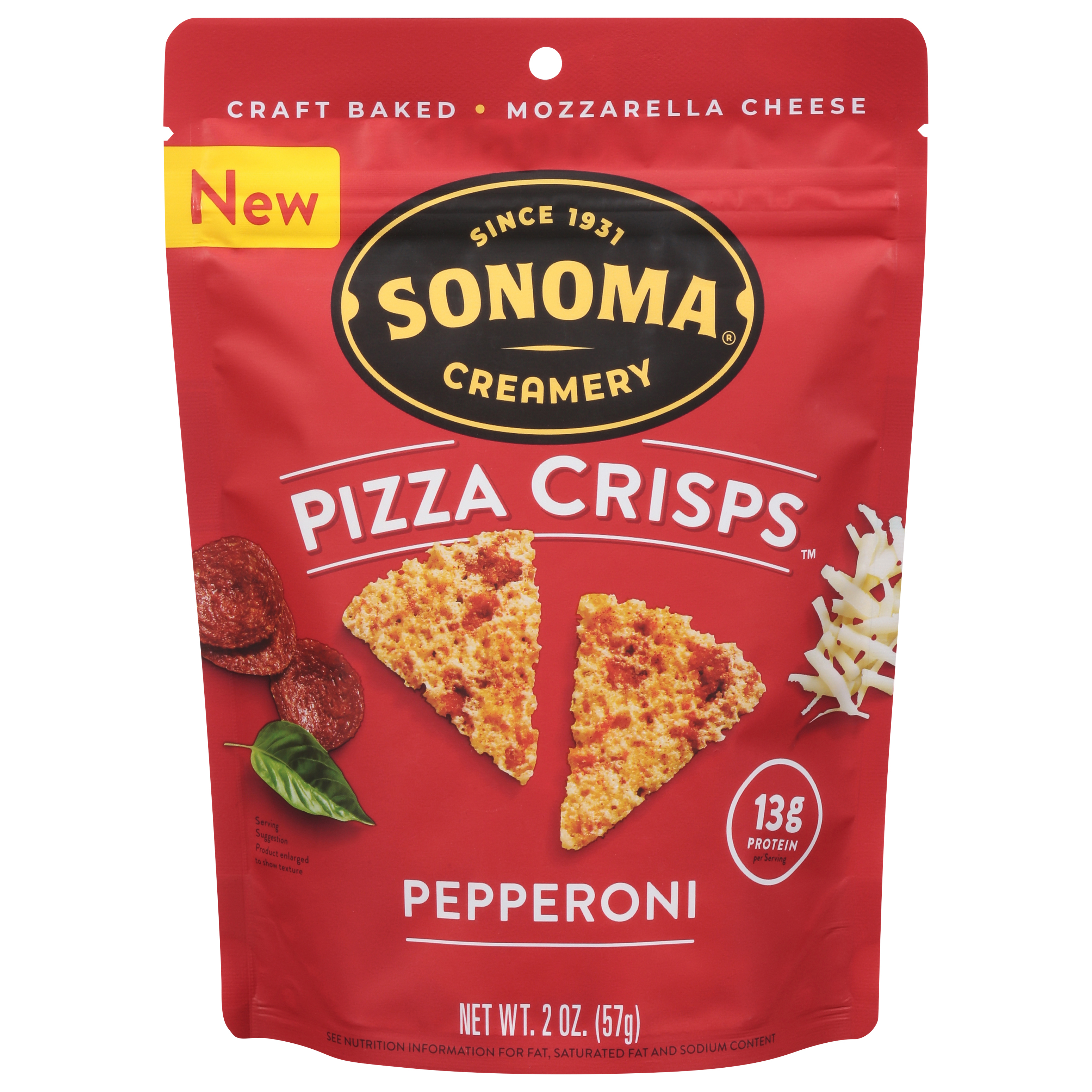 Sonoma Creamery Pepperoni Pizza Crisps