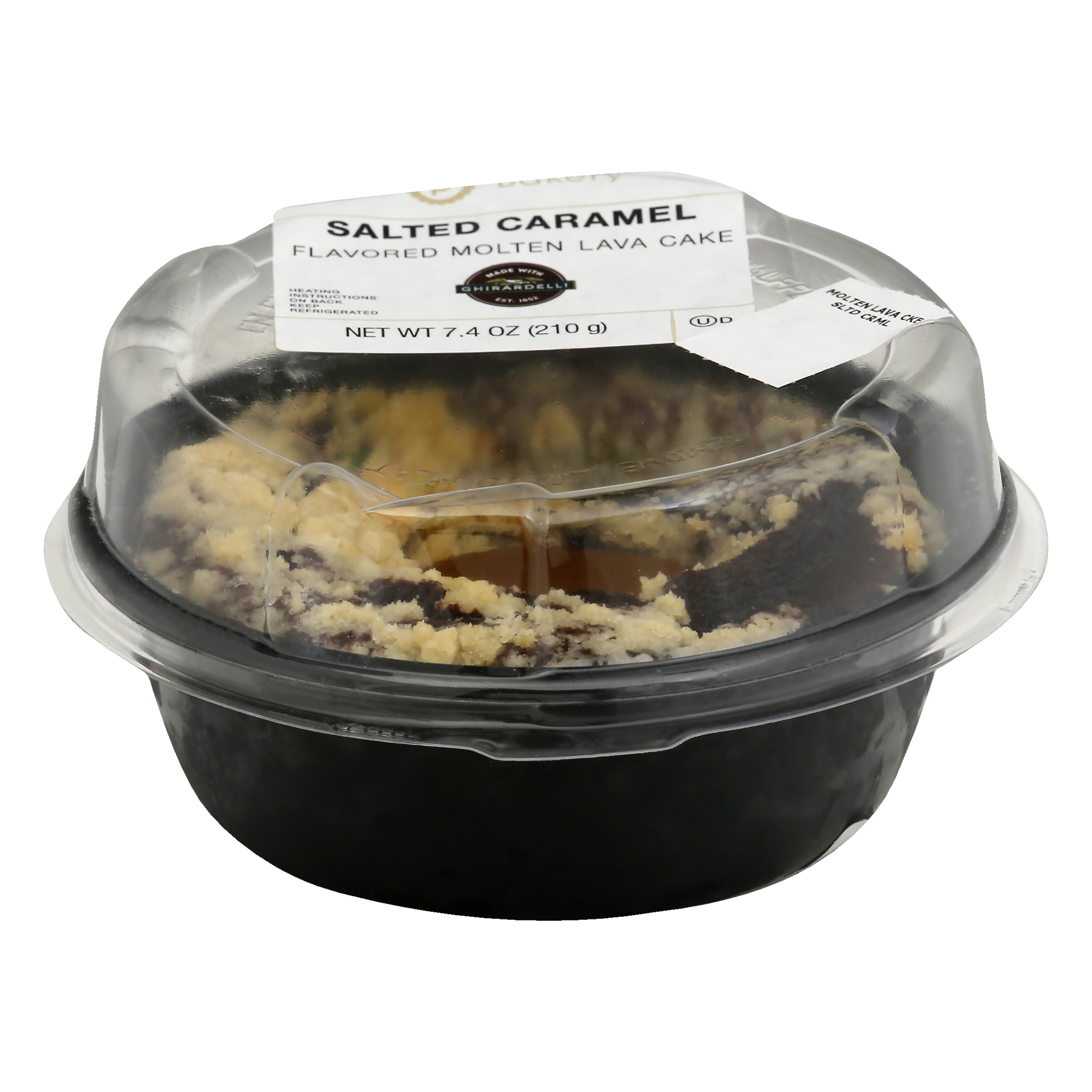 Publix Bakery Flavored Salted Caramel Molten Lava Cake 7.4 ...