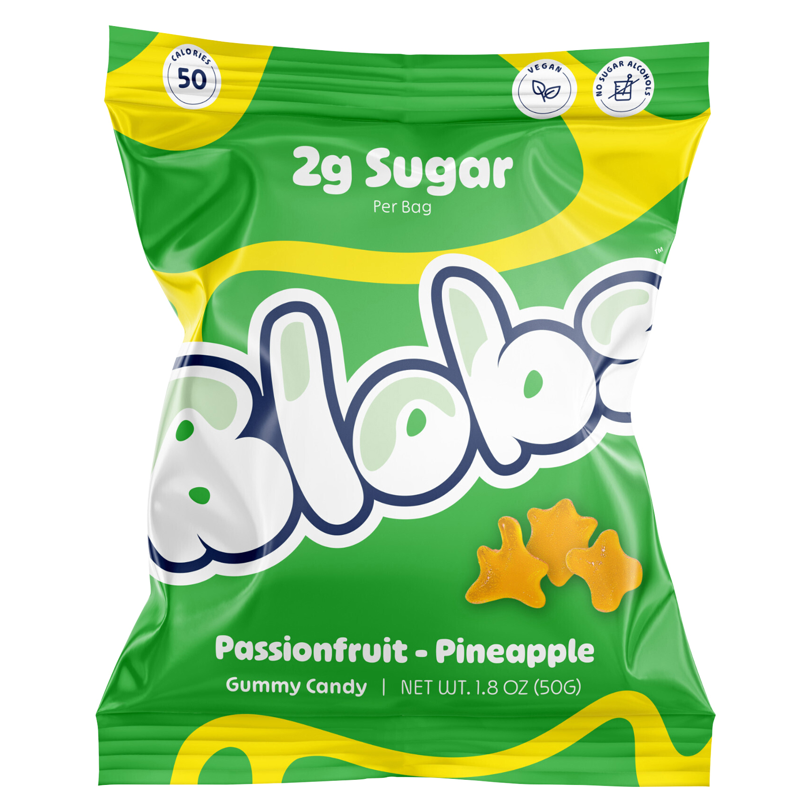 Blobs Passionfruit/Pineapple Gummy Candy