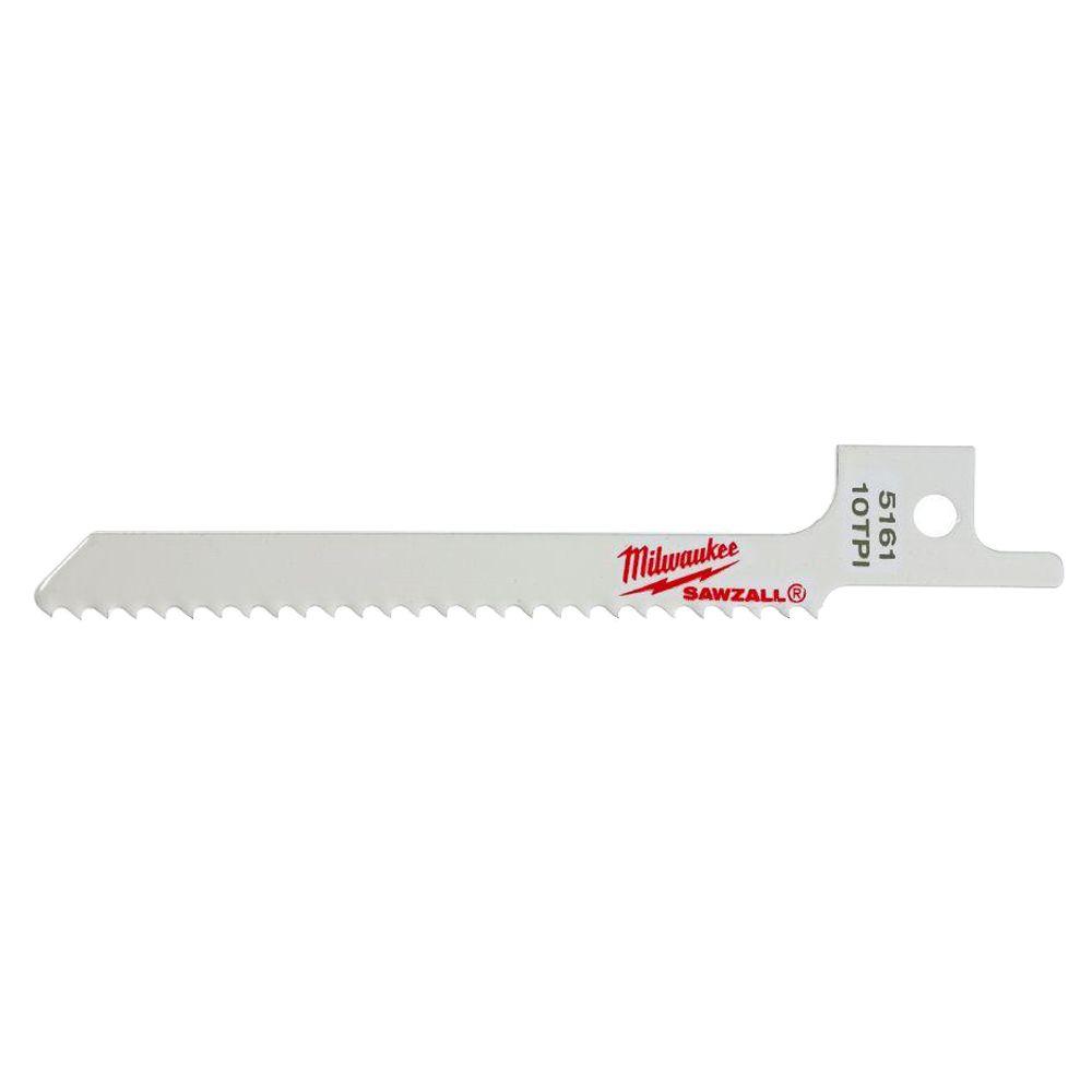 3-5/8" 10 TPI SUPER SAWZALL Blade (5 PK)