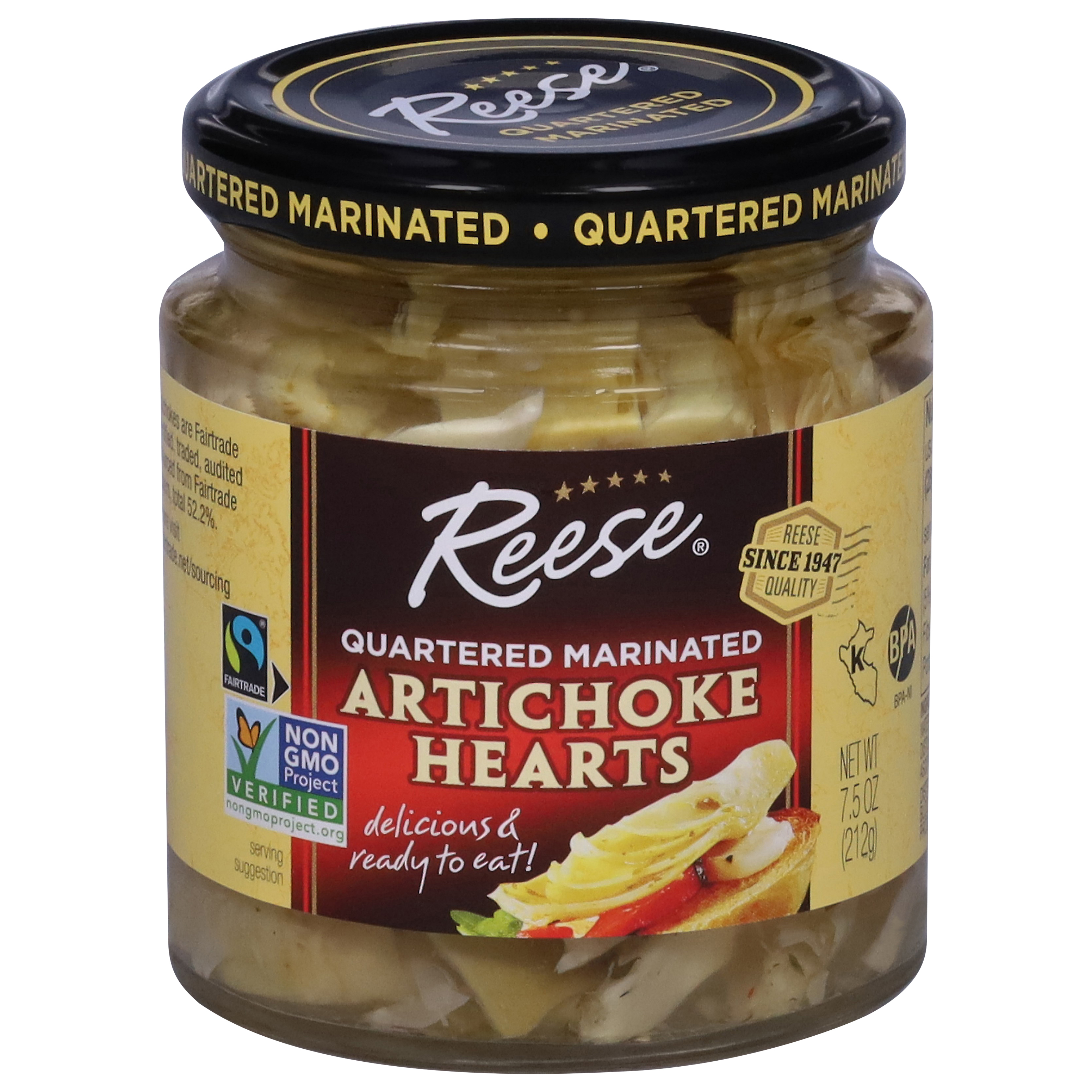 Reese Marinated Quartered Artichoke Hearts